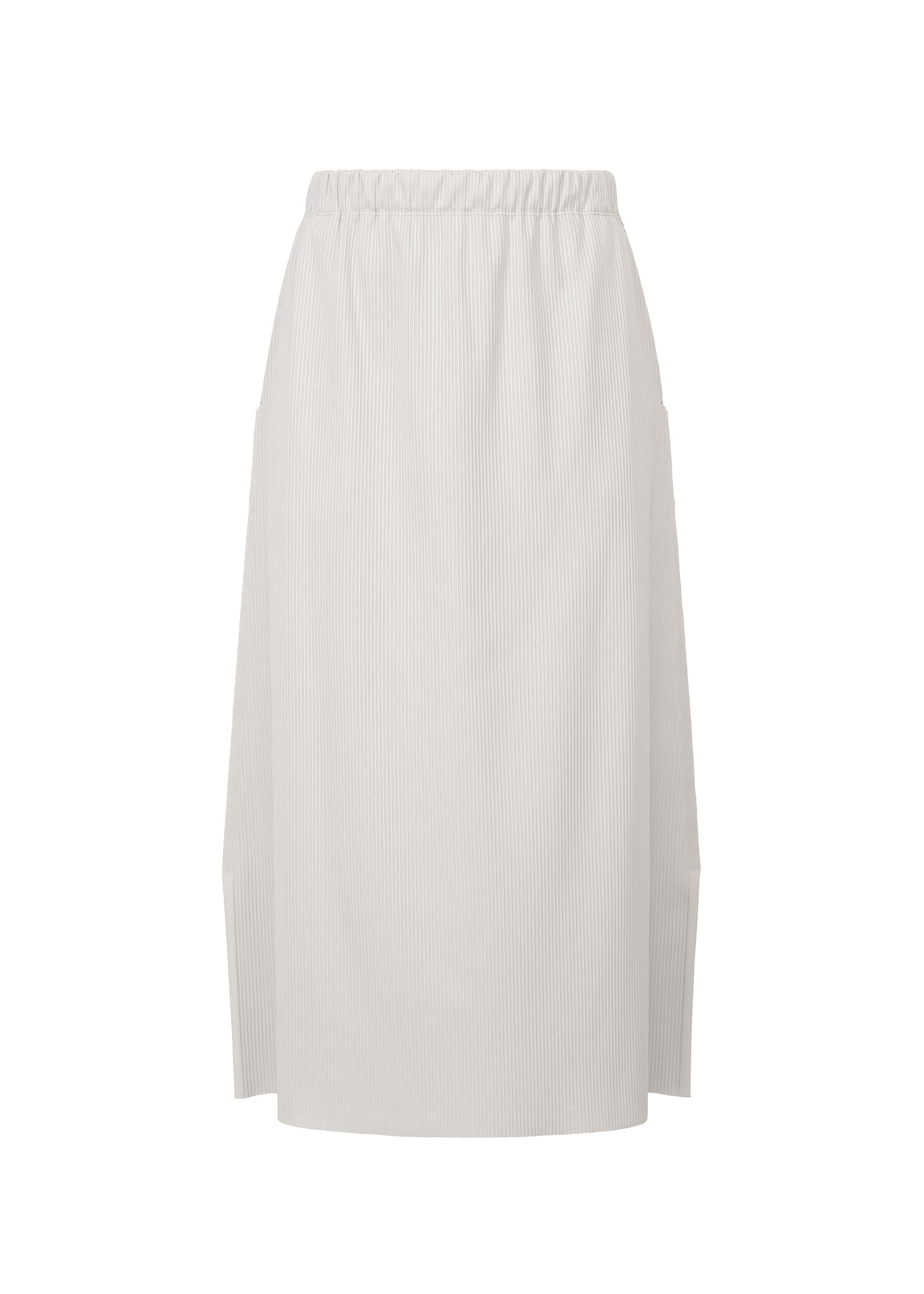 Zoomed view A-POC BOTTOMS, Women's Skirt, Gray - LIGHT GRAY(no.10)