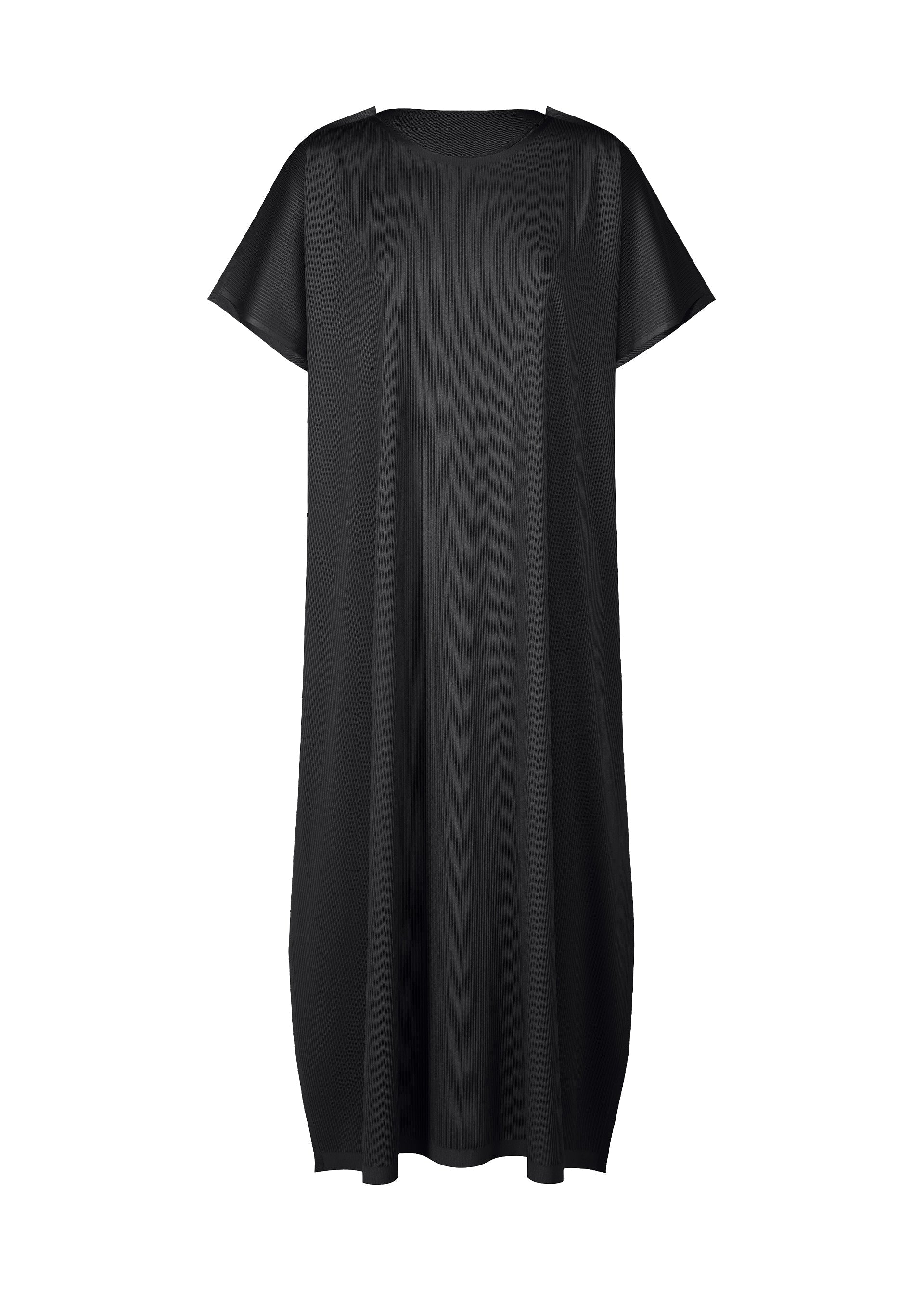 Zoomed view A-POC FORM, Women's Dress, Black - BLACK(no.15)