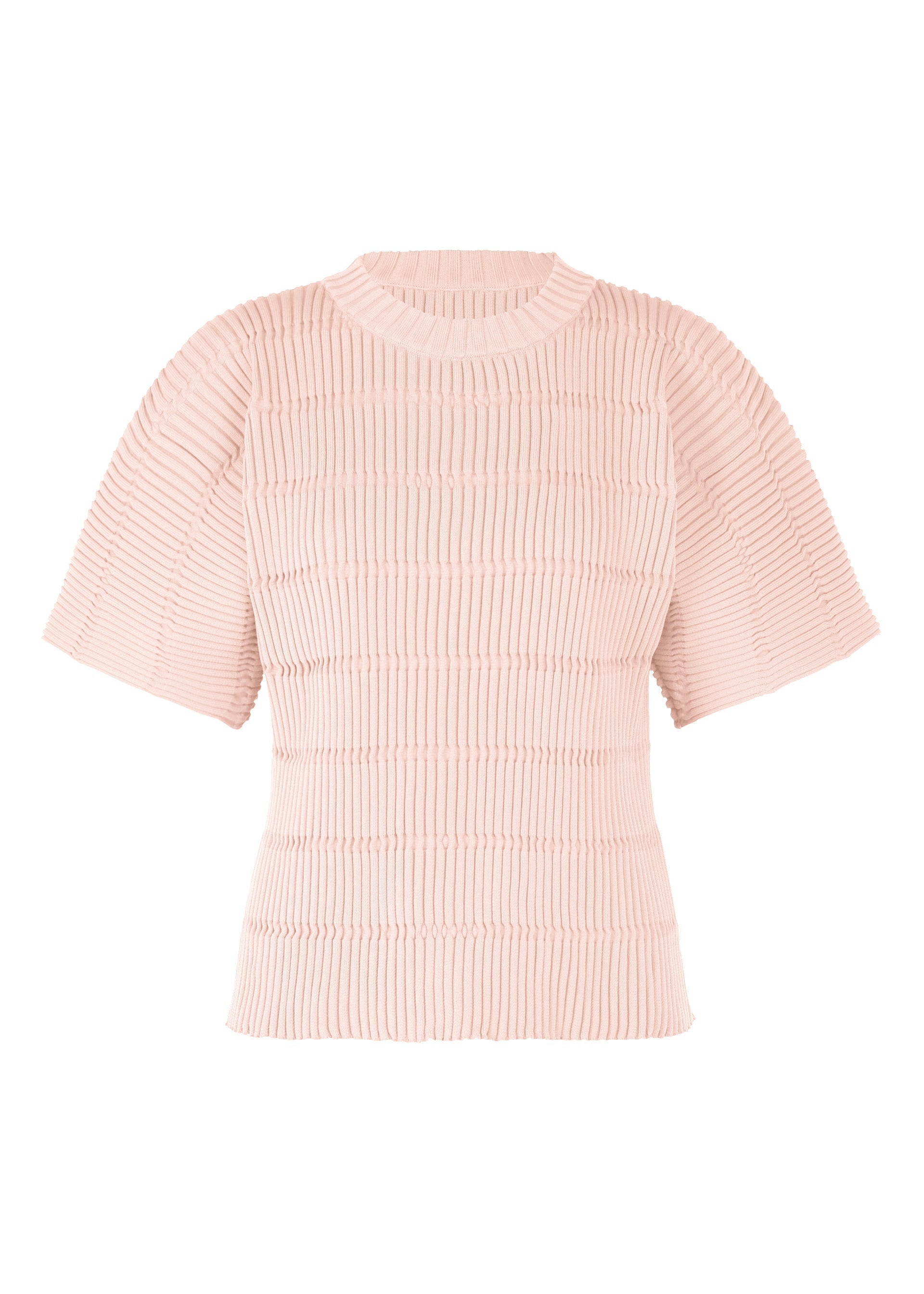 Zoomed view JIGGLY KNIT - LIGHT PINK(no.20)