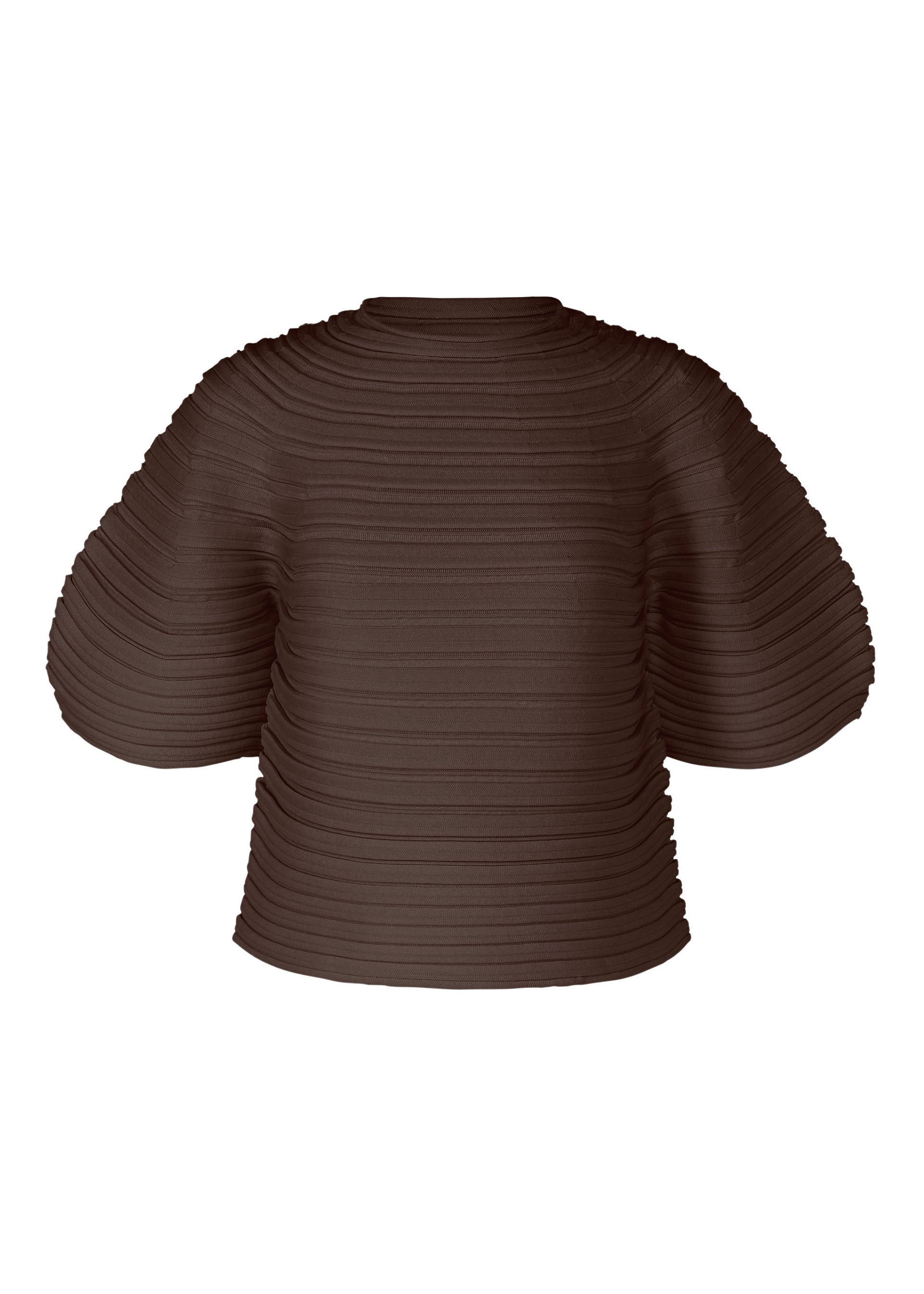 Zoomed view MUSHROOM KNIT, Women's Knit, Brown - BROWN(no.44)