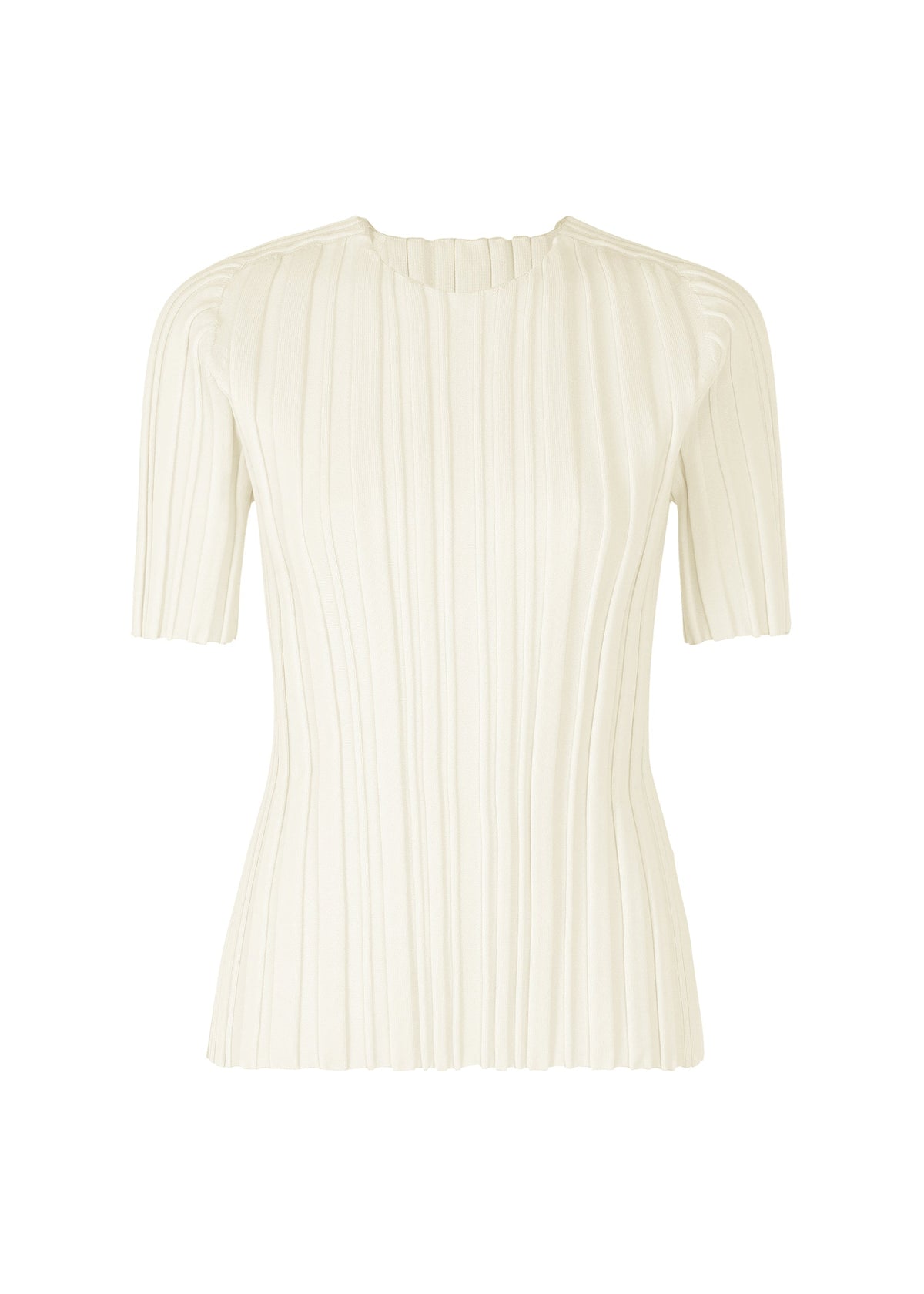 RIB KNIT, Women's Knit, White view 1 of 7