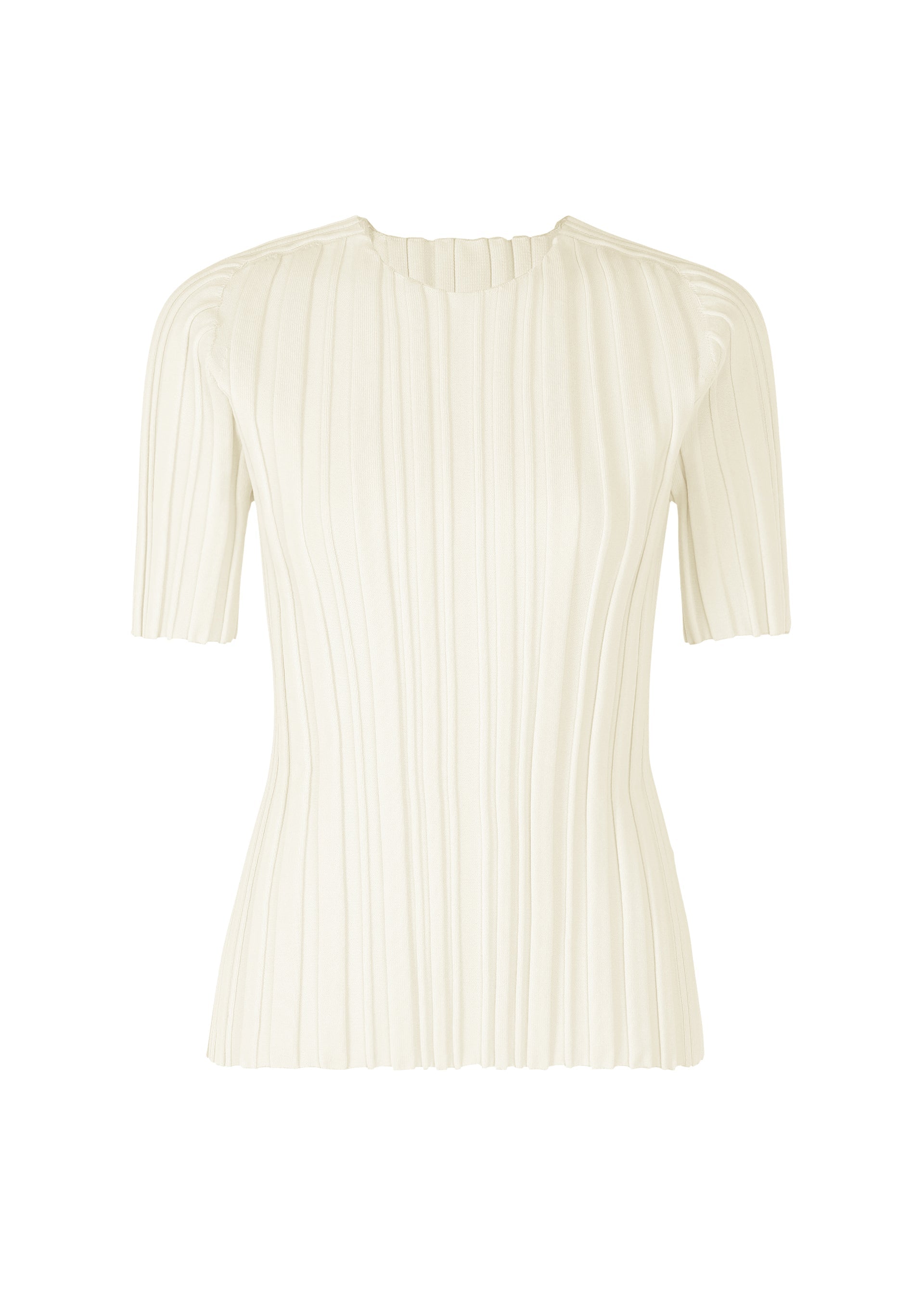 Zoomed view RIB KNIT, Women's Knit, White - OFF WHITE(no.02)