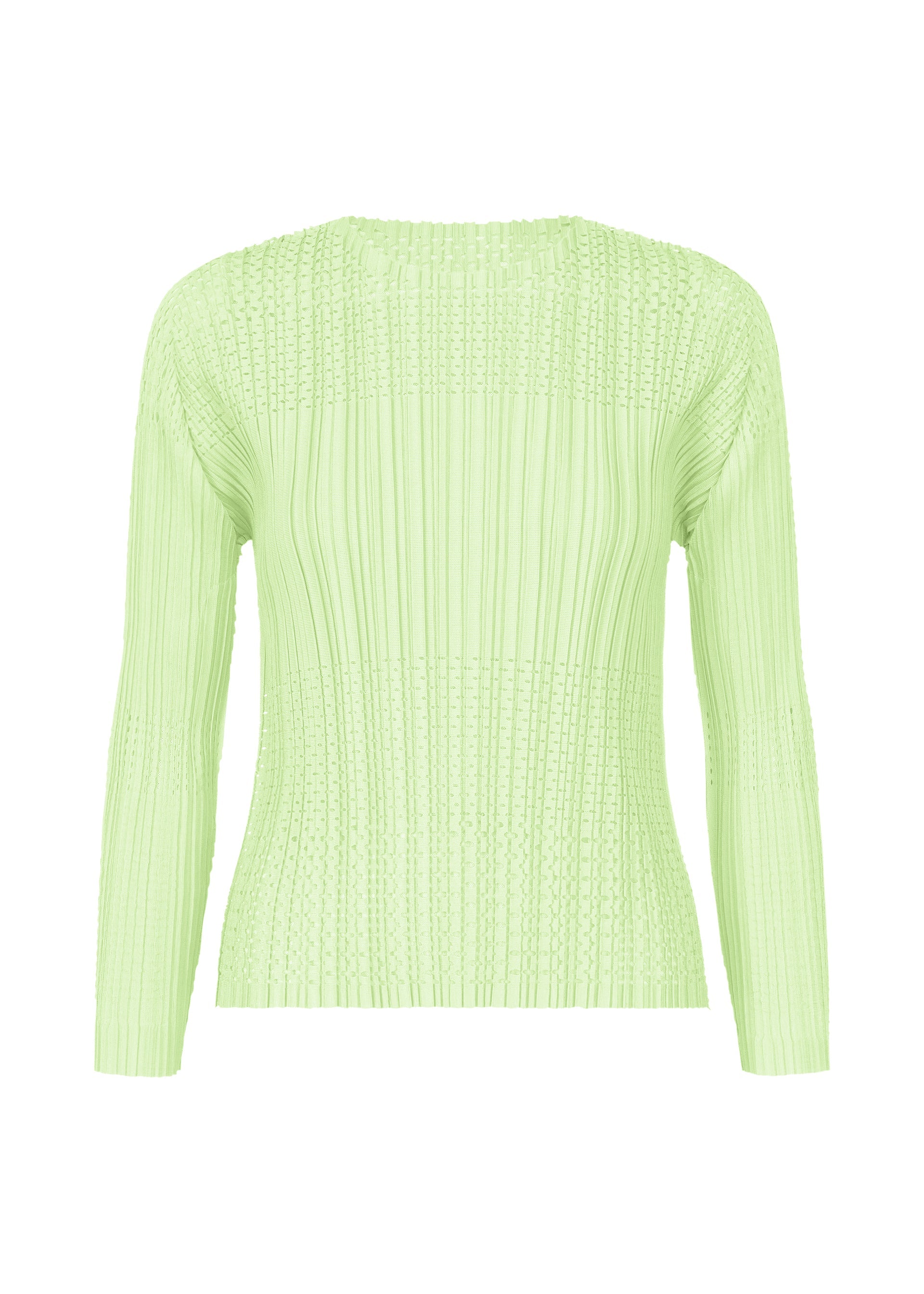 Zoomed view A-POC FLICKER, Women's Tops, White - WHITE GREEN   (no.05)