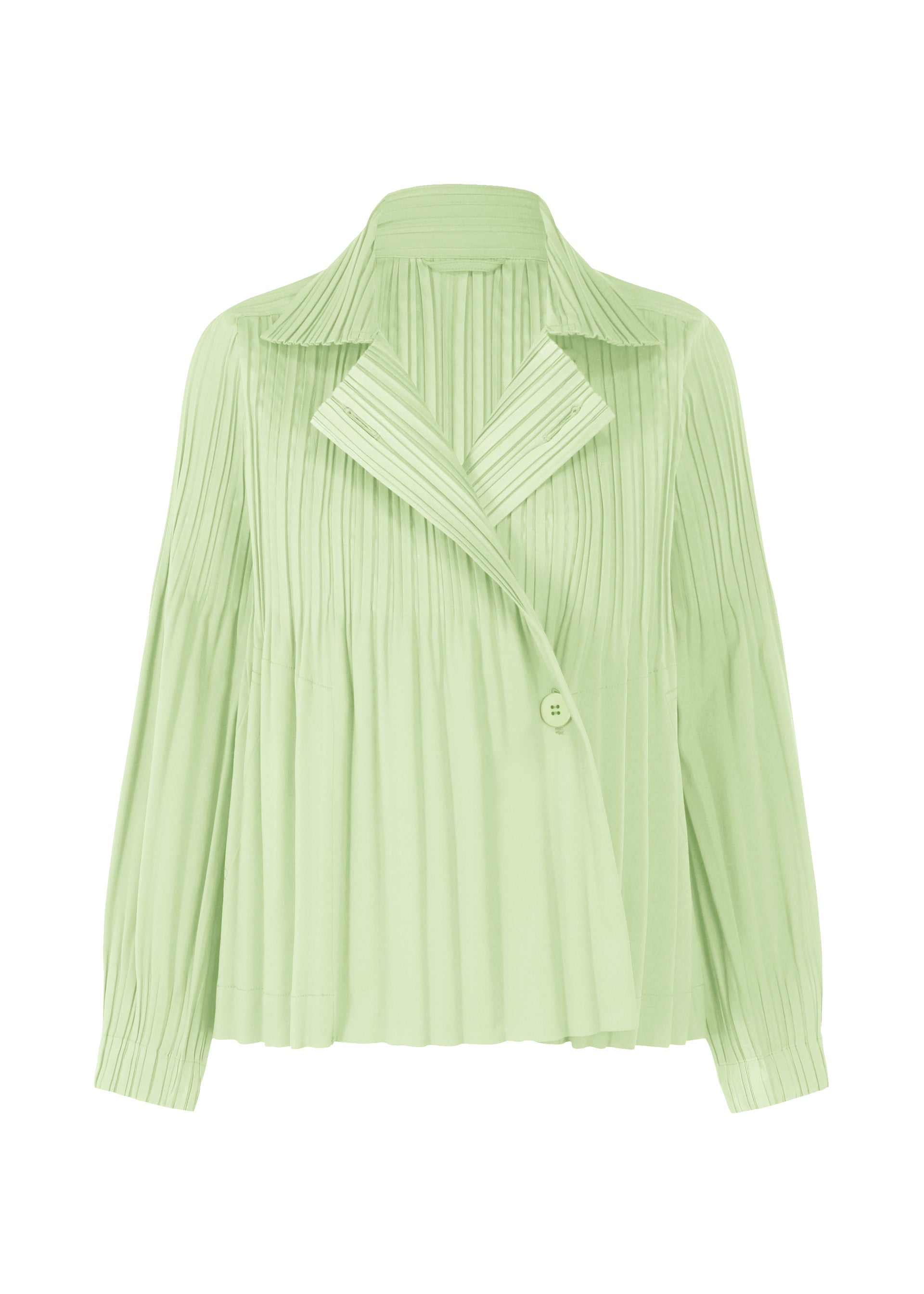 Zoomed view SMOOTH COAT - PASTEL GREEN(no.58)
