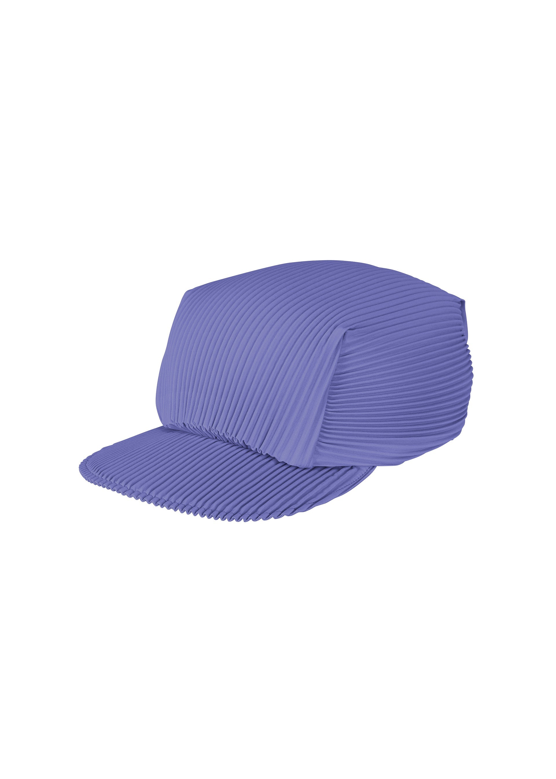 Zoomed view PLEATS CAP - STEEL BLUE(no.74)