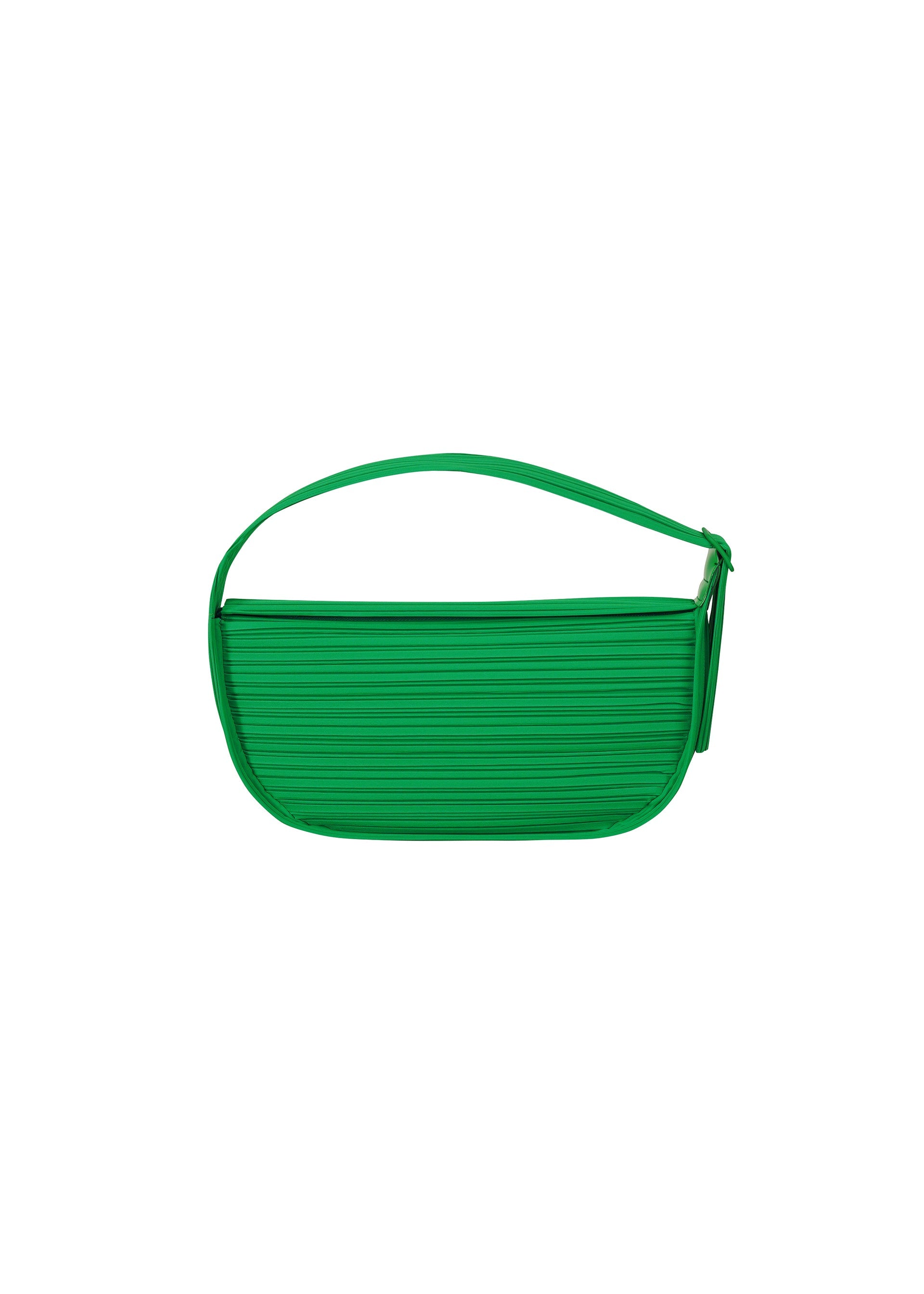 Zoomed view PLEATS HALF MOON BAG - GREEN(no.62)