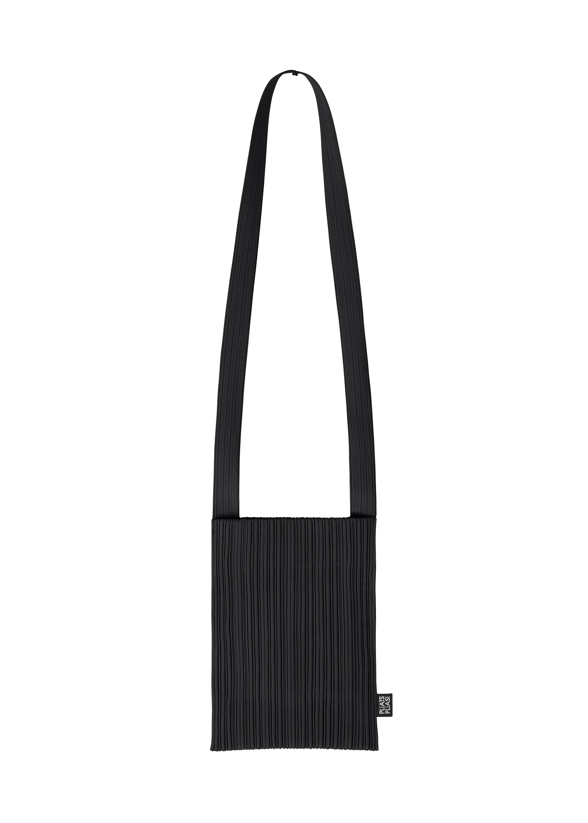 Zoomed view CREPE KNIT BAG, Bags & Wallets_Shoulder bag, black - BLACK(no.15)