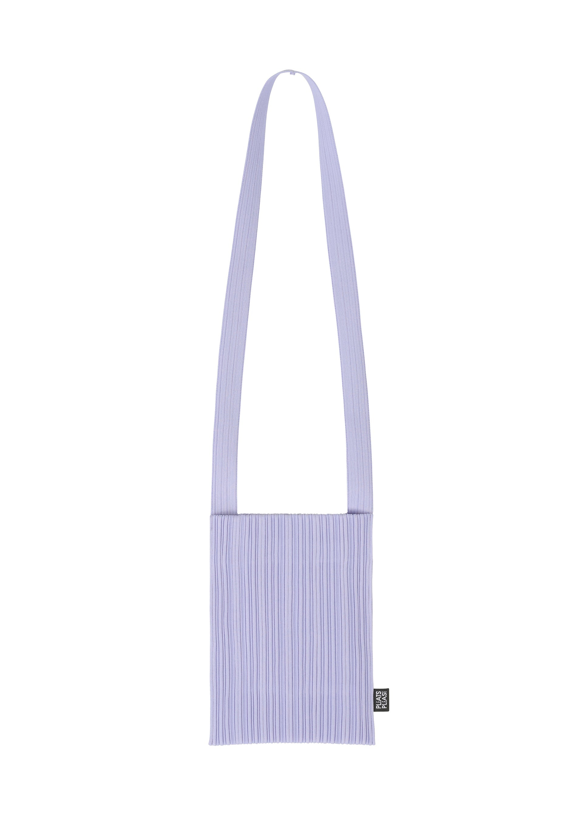 Zoomed view CREPE KNIT BAG - SAXE BLUE(no.73)