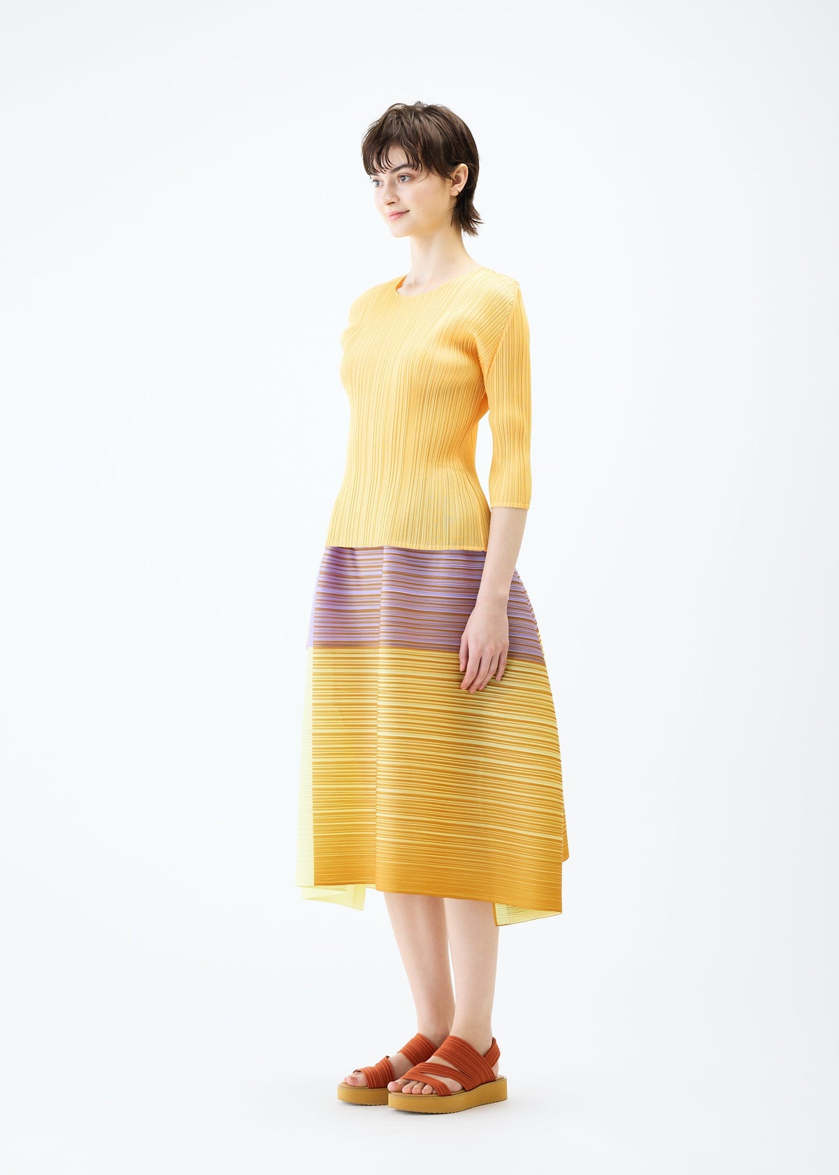 KNIT PLEATS SANDALS view 9 of 10