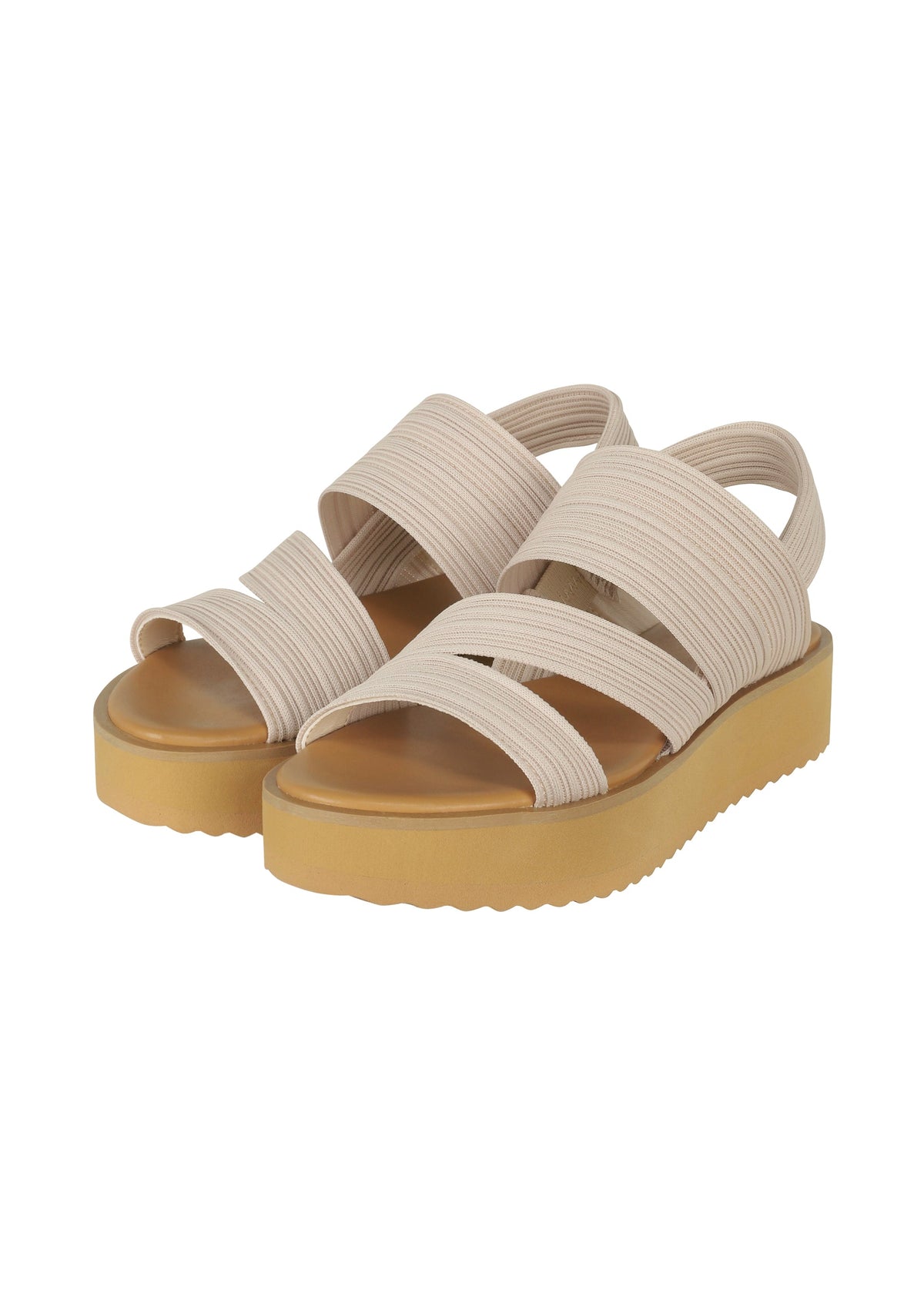 KNIT PLEATS SANDALS view 2 of 10