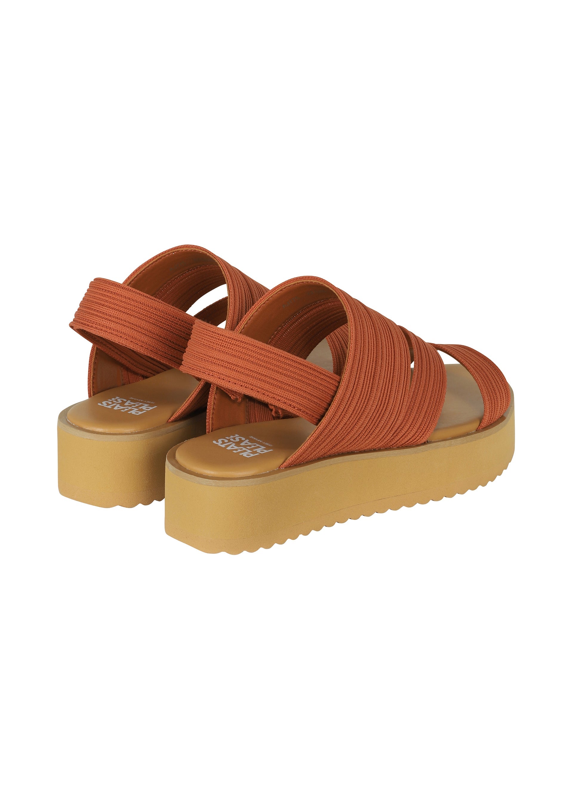 Zoomed view KNIT PLEATS SANDALS