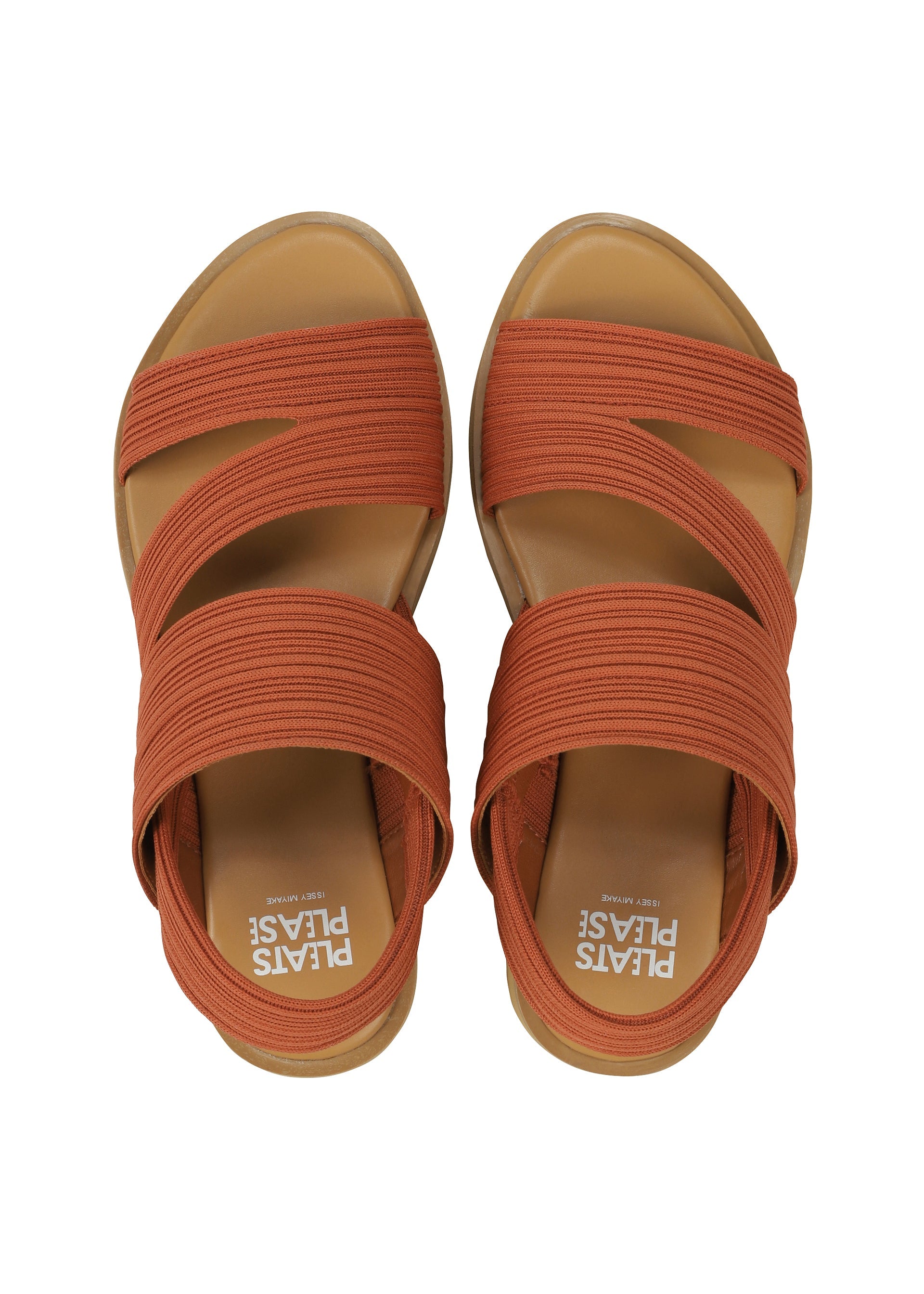 Zoomed view KNIT PLEATS SANDALS