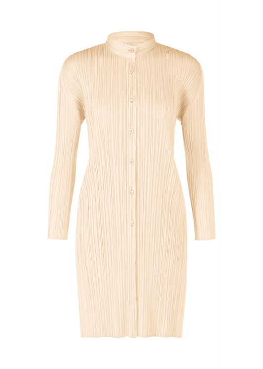 PLEATS SHIRT, Women's Tops, White