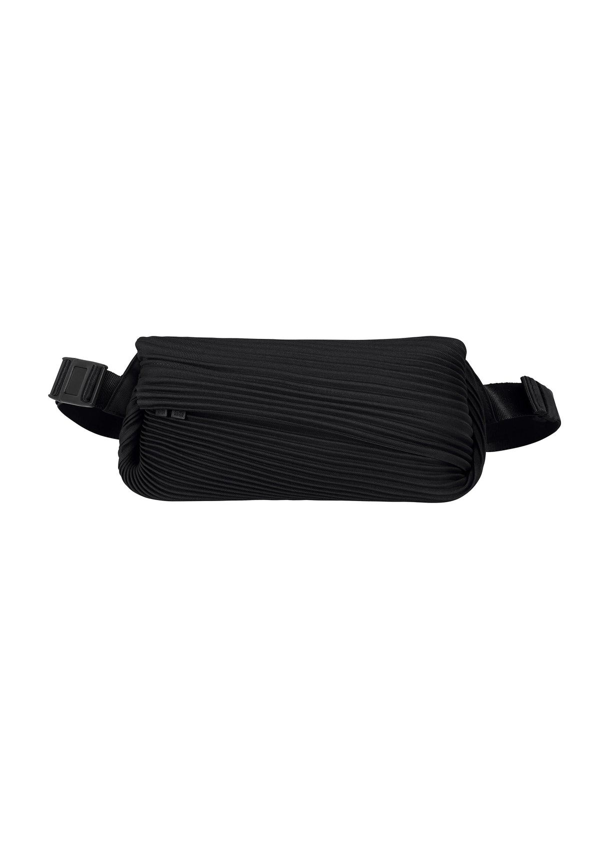 BIAS PLEATS WAISTBAG, Bags & Wallets_Shoulder Bag, Black view 1 of 6