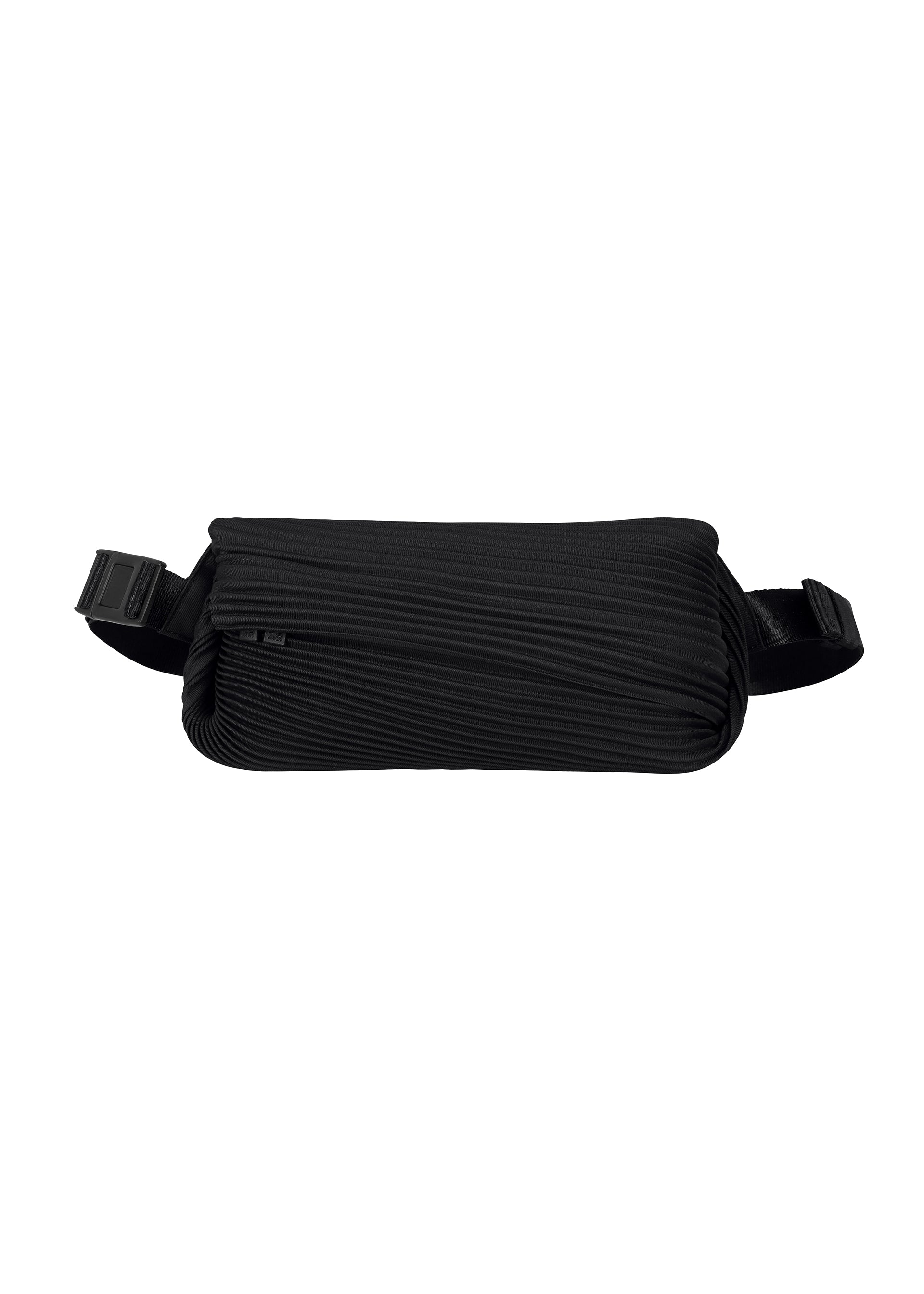 Zoomed view BIAS PLEATS WAISTBAG, Bags & Wallets_Shoulder Bag, Black - BLACK (no.15)