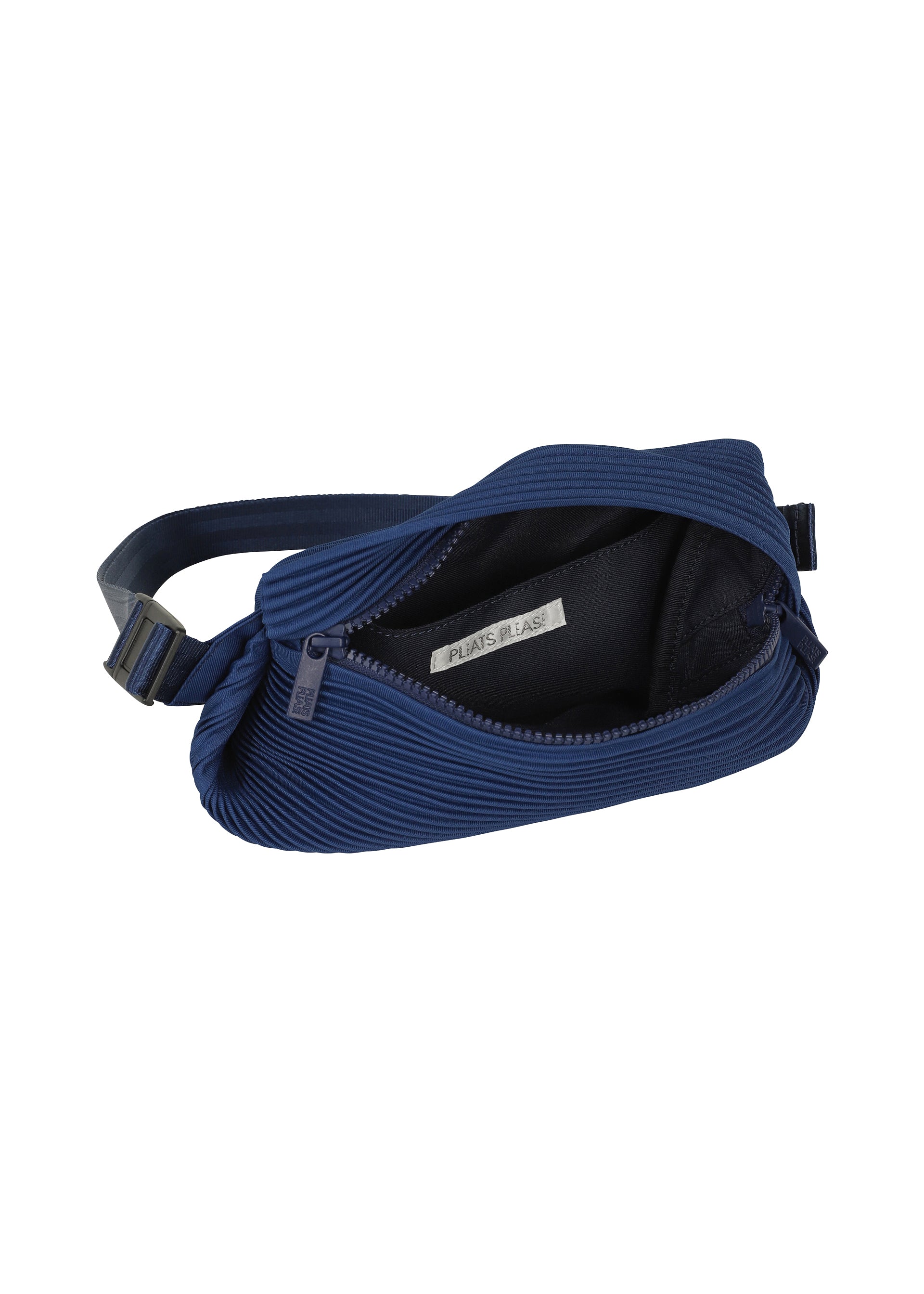 Zoomed view BIAS PLEATS WAISTBAG