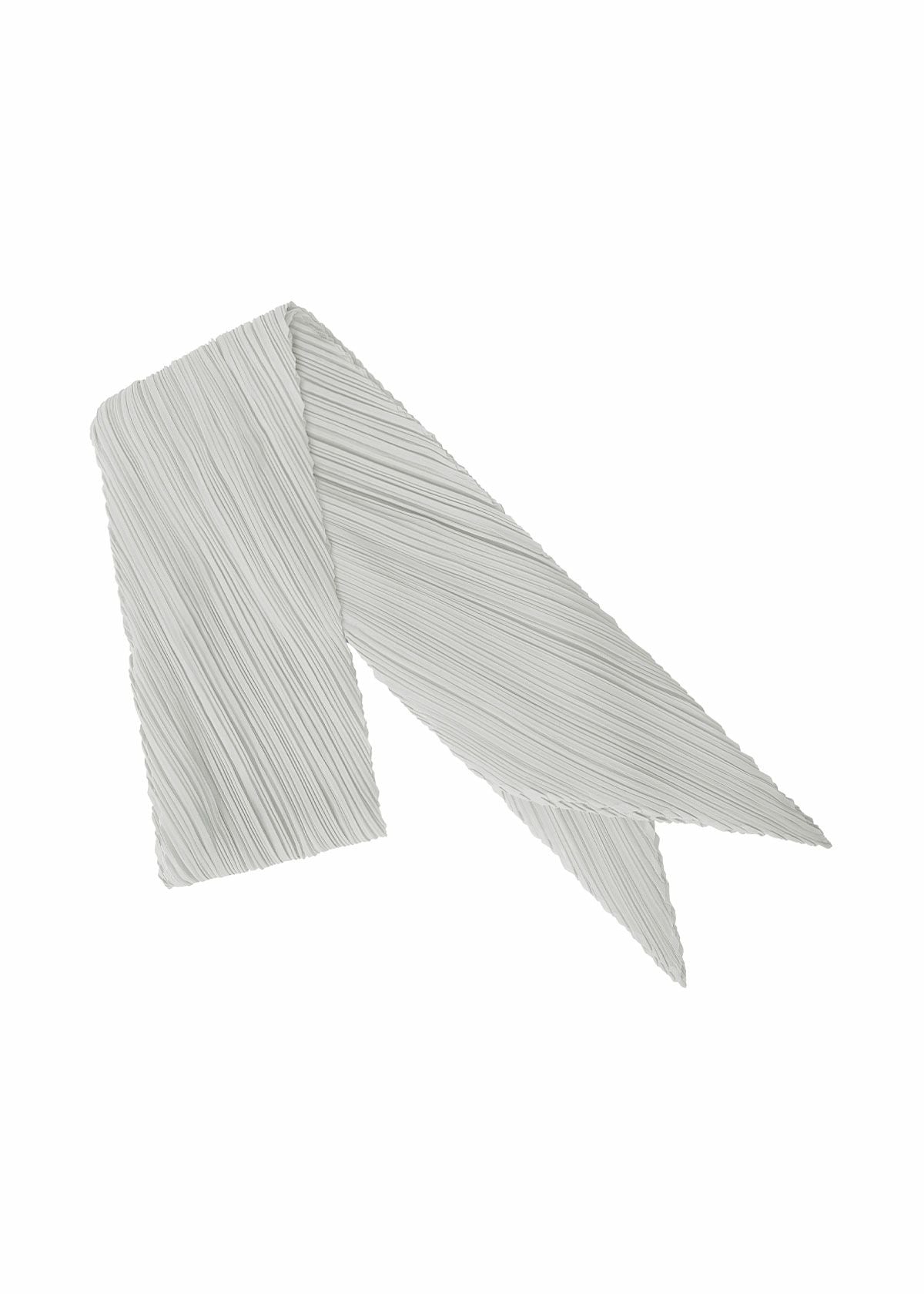 Zoomed view BASIC SCARF - LIGHT GRAY (no.10)