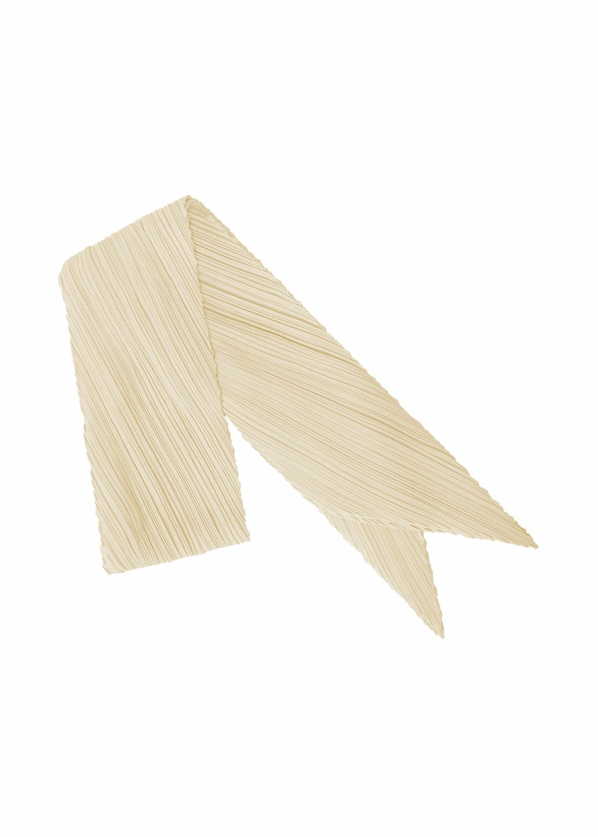 Zoomed view BASIC SCARF - BEIGE (no.41)