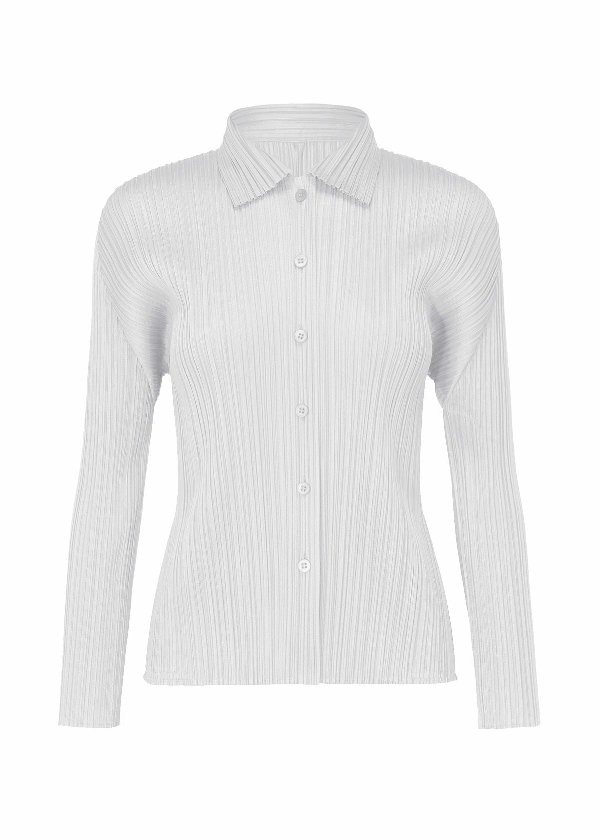 Zoomed view BASICS, Women's Tops, Shirt, Gray - LIGHT GRAY (no.10)