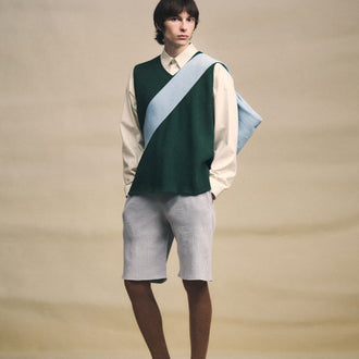 BASIC KNIT, WASHI FLAP BAG