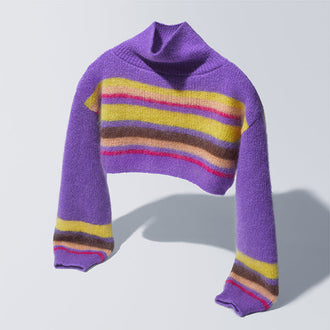 COLOR STRIPE KNIT