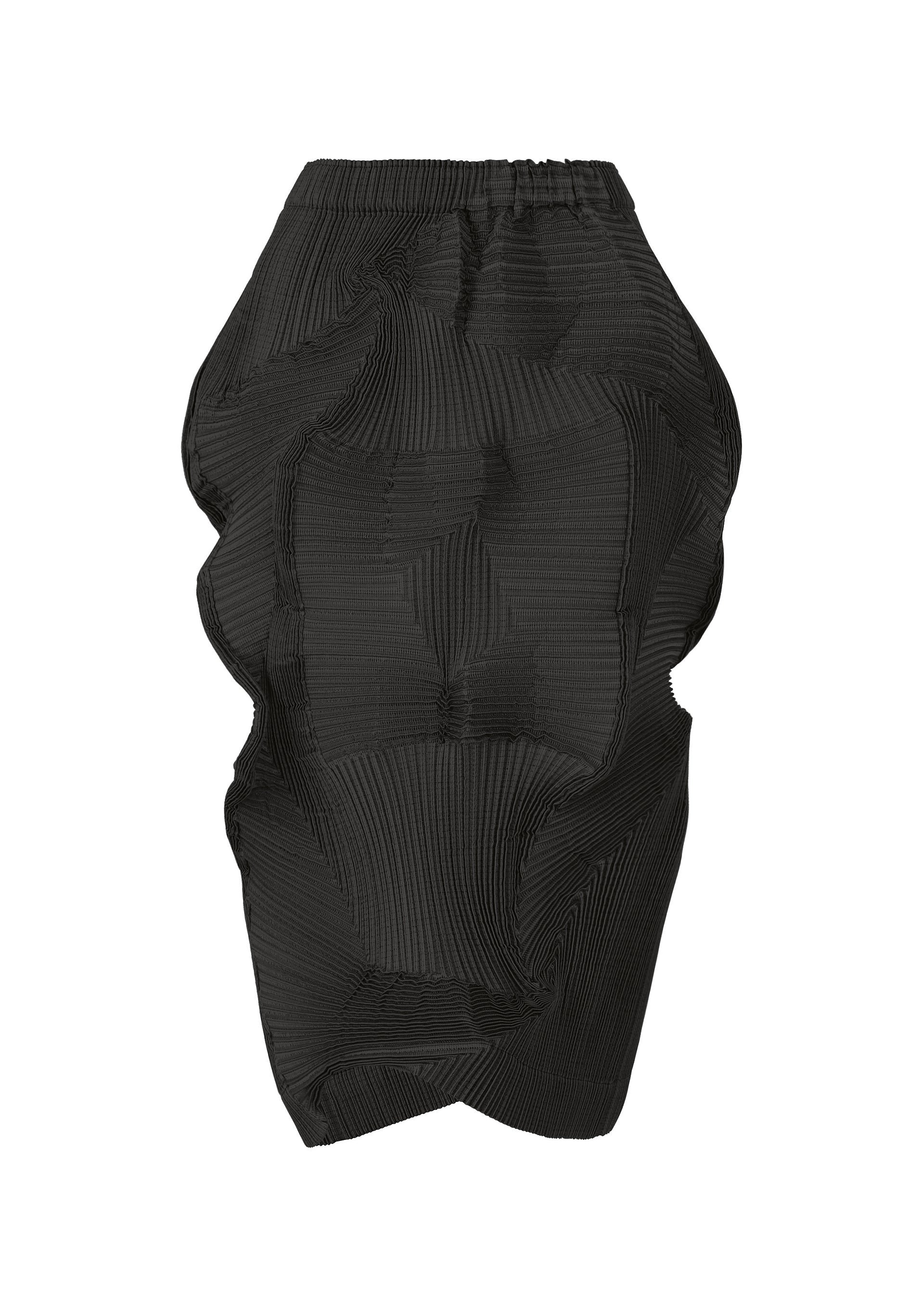 Zoomed view TYPE-O 003 BK, Women's Skirt, Black - BLACK （no.15）