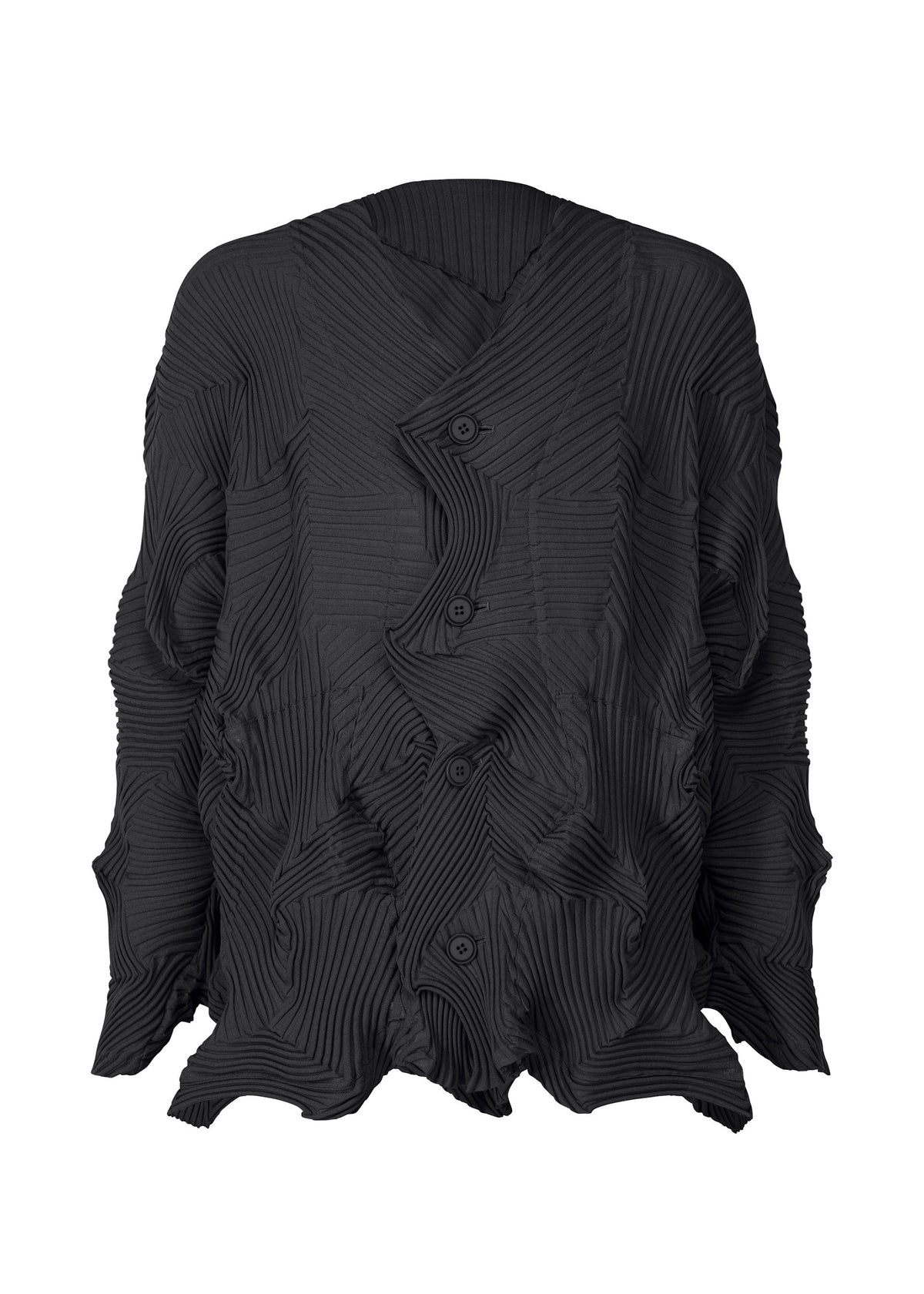 TYPE-P 003, Women's Tops, Cardigan, Black view 1 of 8