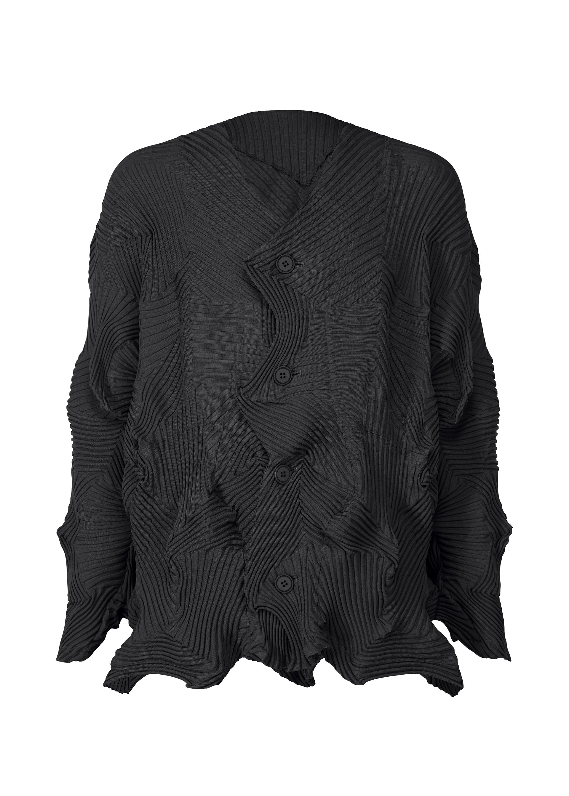 Zoomed view TYPE-P 003, Women's Tops, Cardigan, Black - BLACK （no.15）