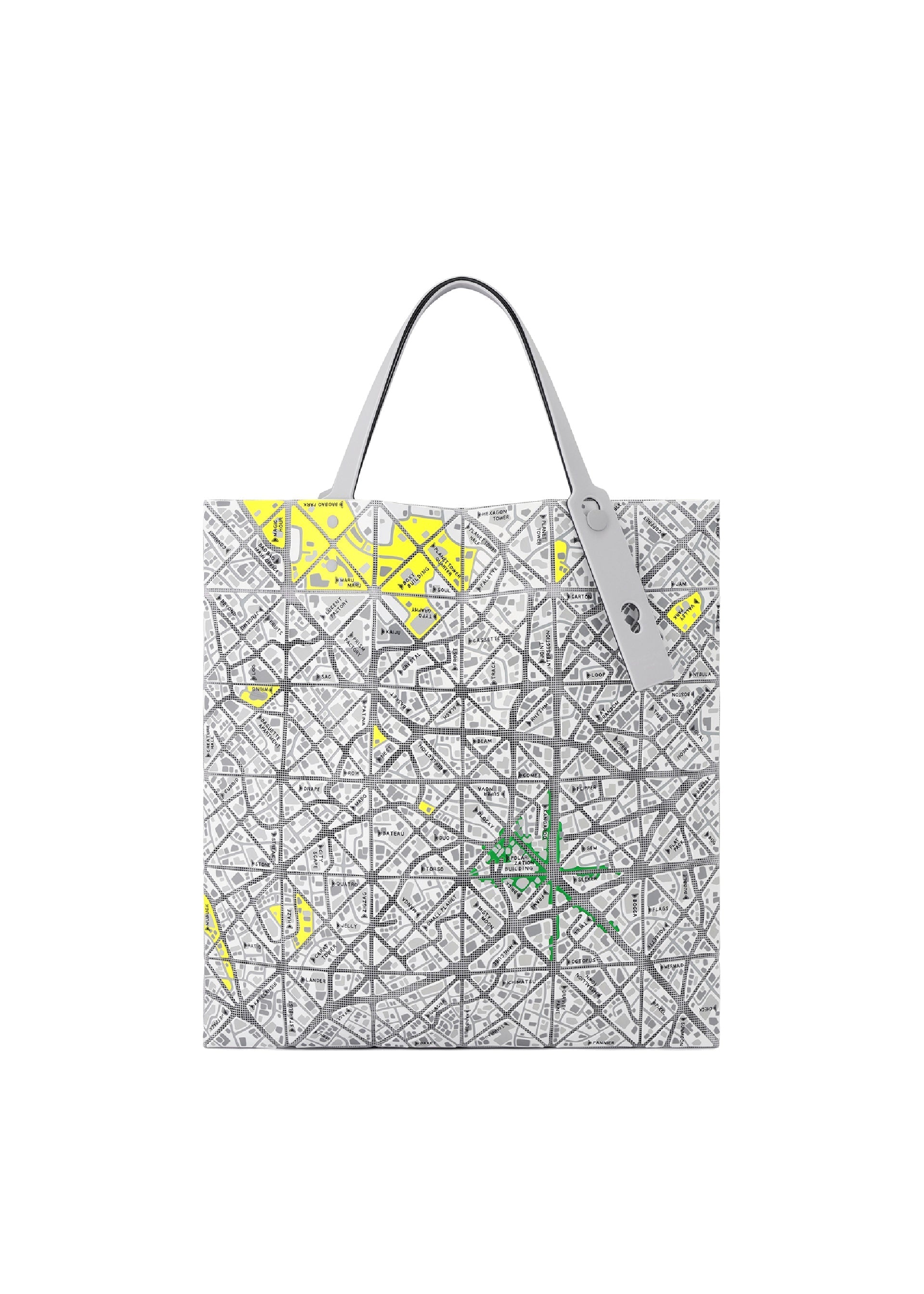 Zoomed view MAP, Bags & Wallets_Tote Bag, White, White - WHITE （no.01）