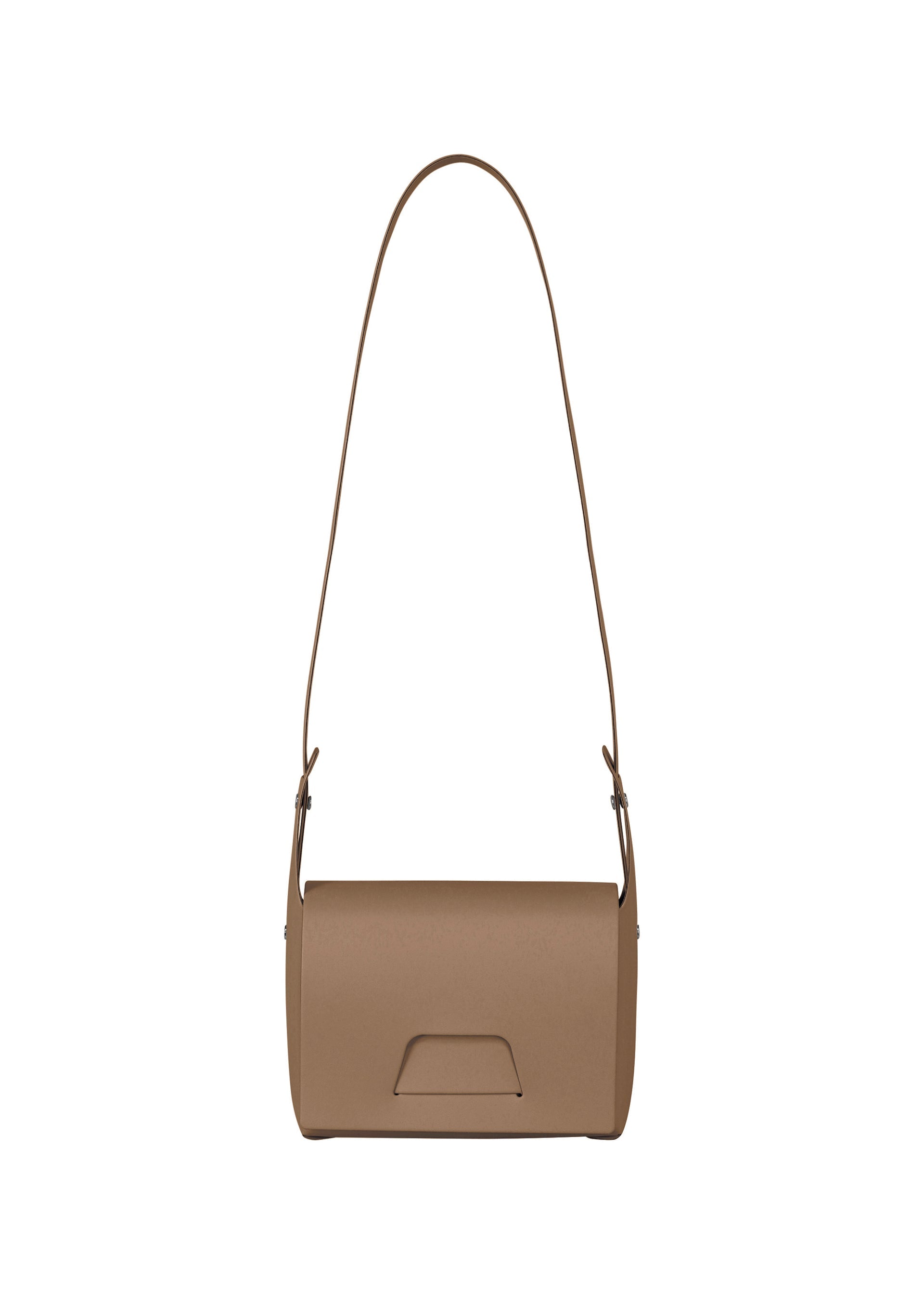 Zoomed view Box, Bags & Wallets_Shoulder bag, Black - DARK BROWN （no.49）