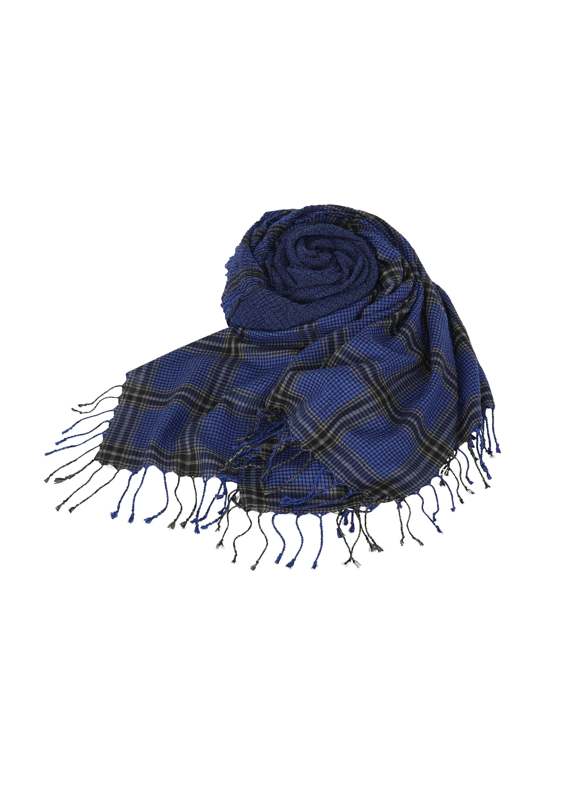 CREPE TARTAN STOLE