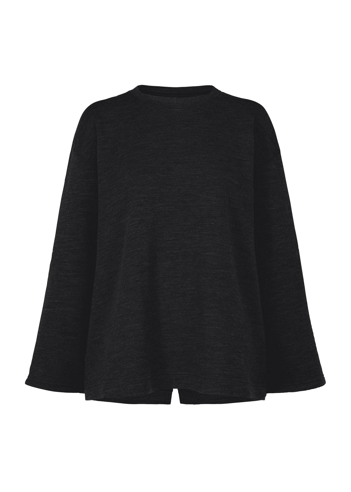 TWO COLOR WOOL, Women's Tops, Black