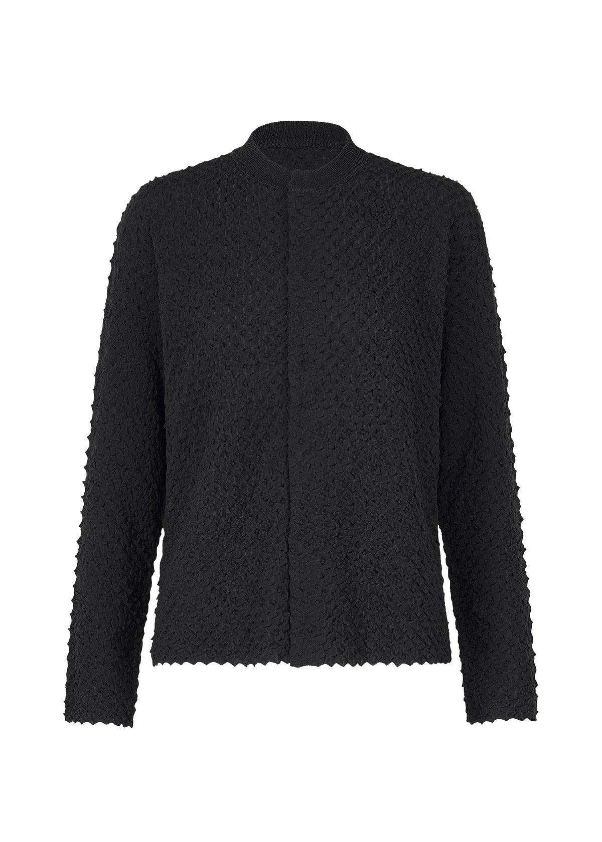 HIGH TWIST COTTON, Women's Tops Cardigan, Black