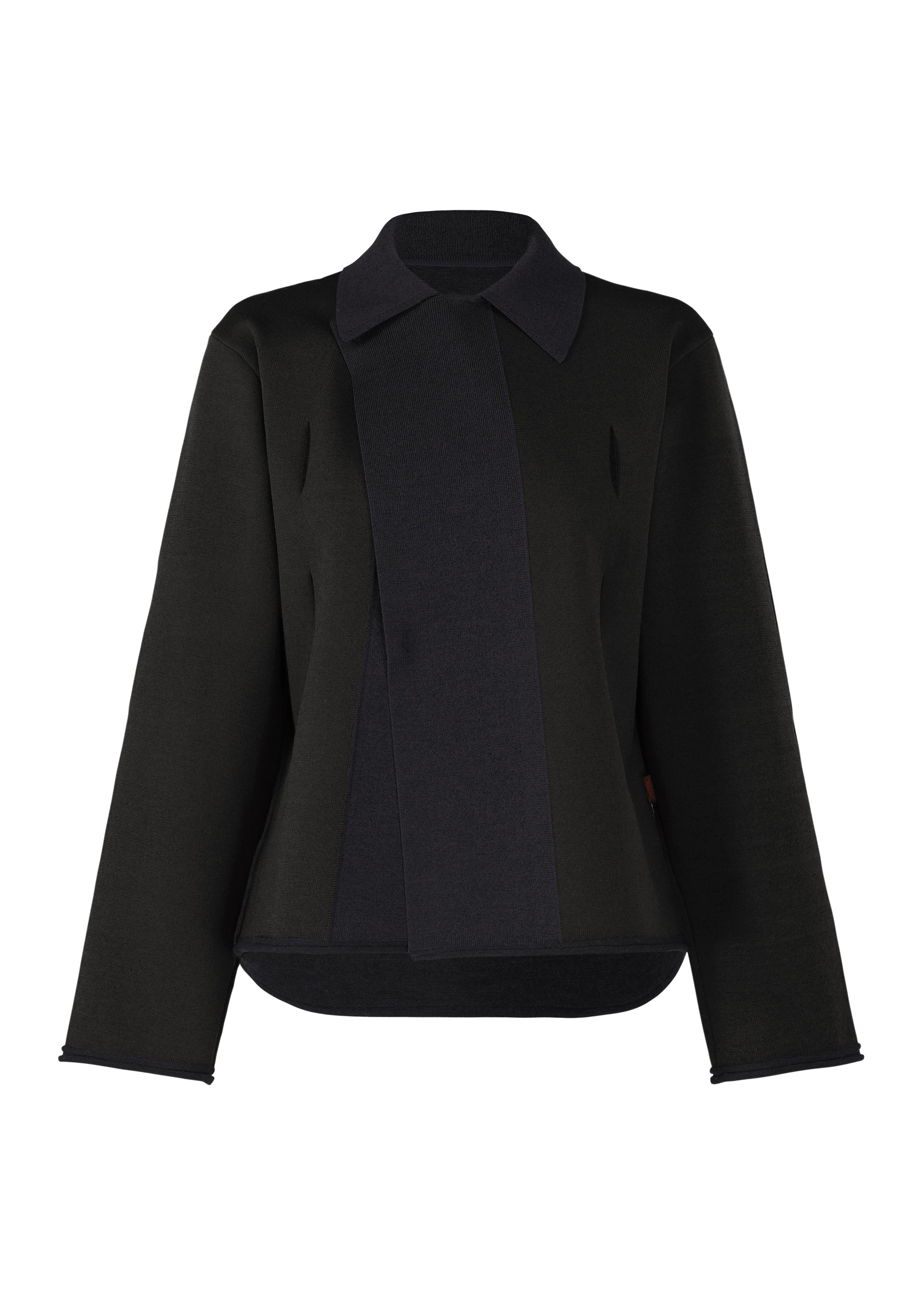 SLIT SQUARE, Women's_Jackets & Coats_Jackets & Blousons, Black