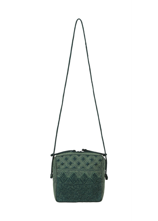 CHENILLE VELOUR, Bags & Wallets_Shoulder bag, green