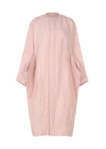 GLOSSY LINEN, Women's_Jackets & Coats_Coat, Pink