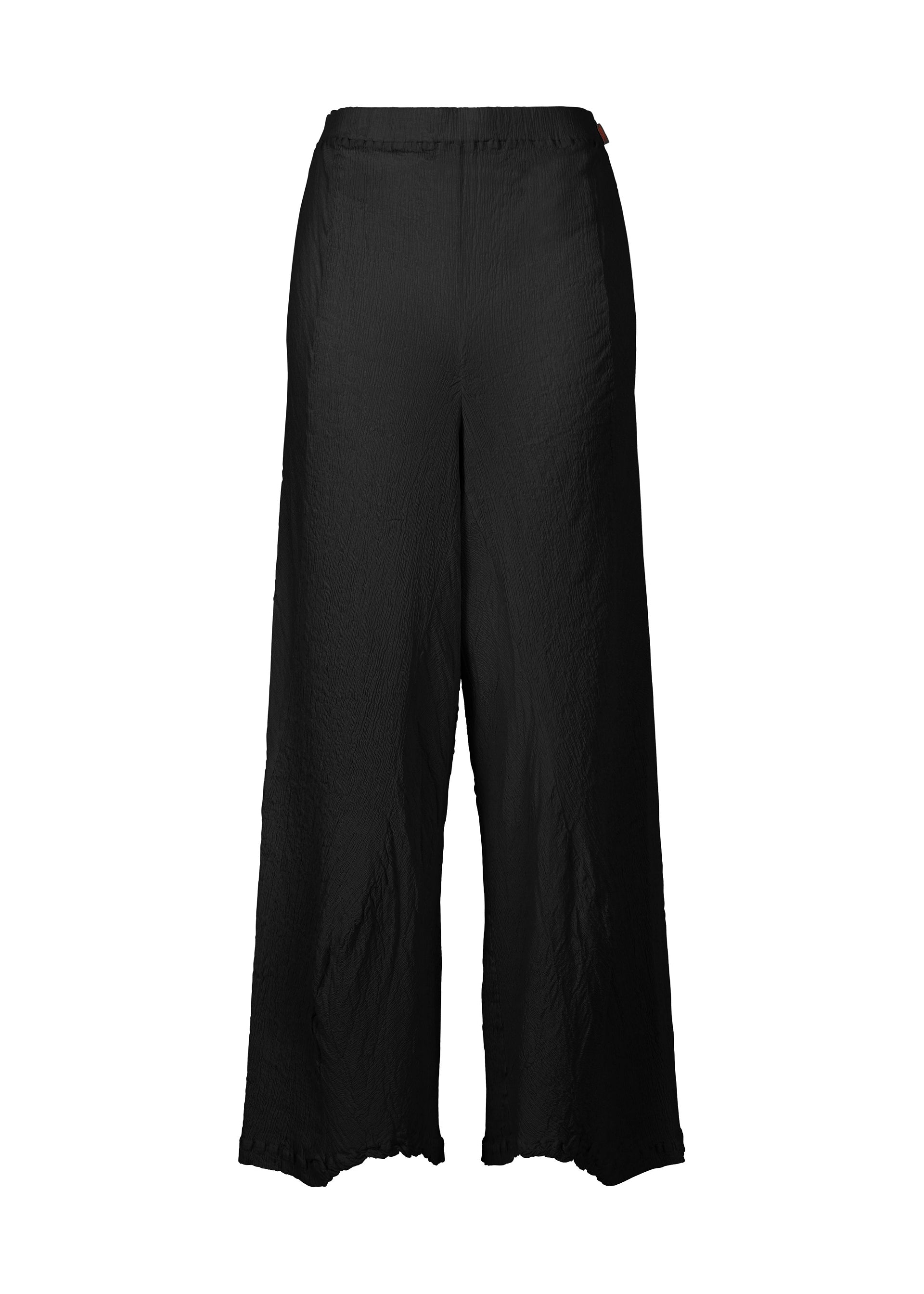 KYO CHIJIMI WAVY, Women's Pants, Black