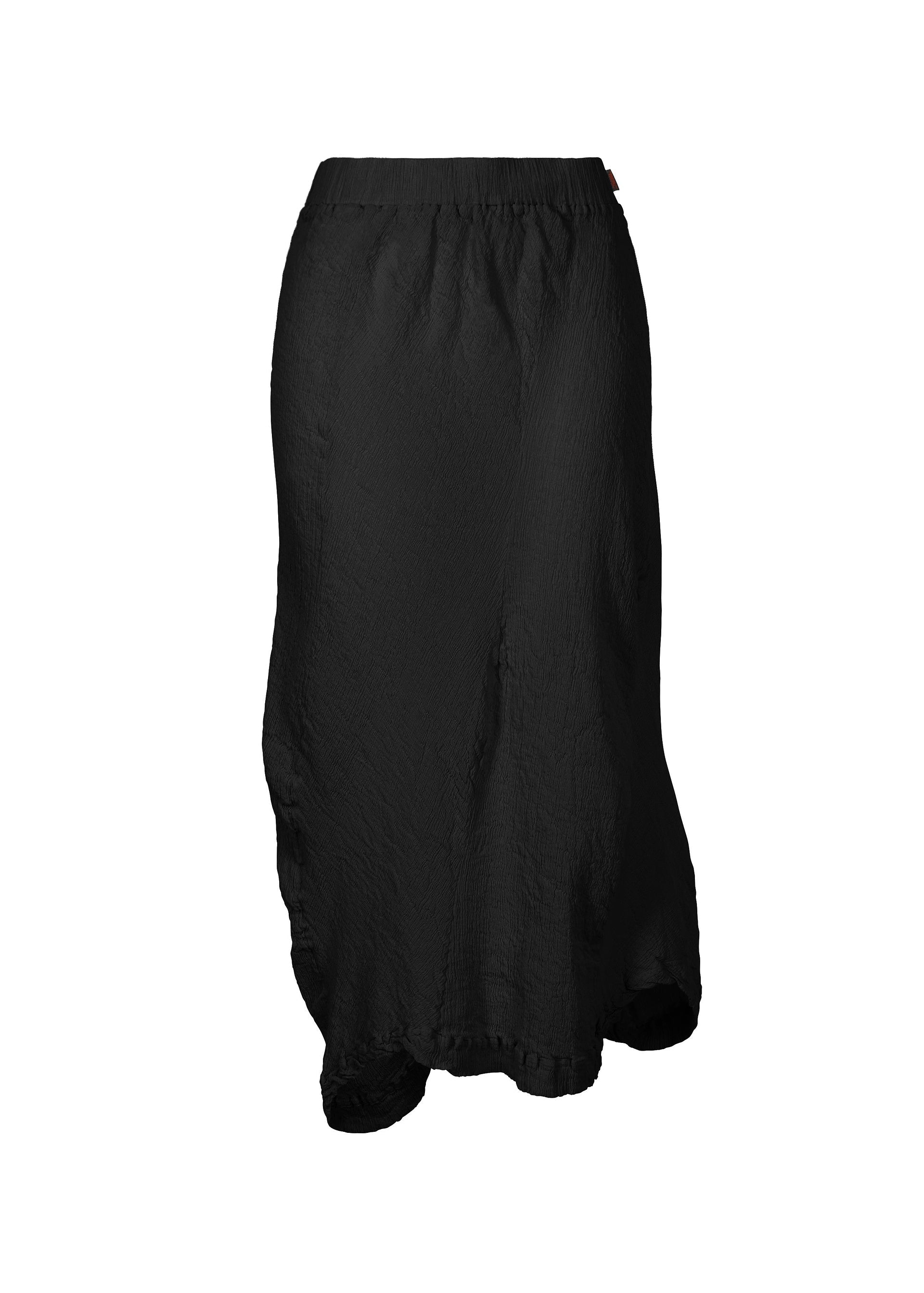 KYO CHIJIMI WAVY, Women's Skirt, Black