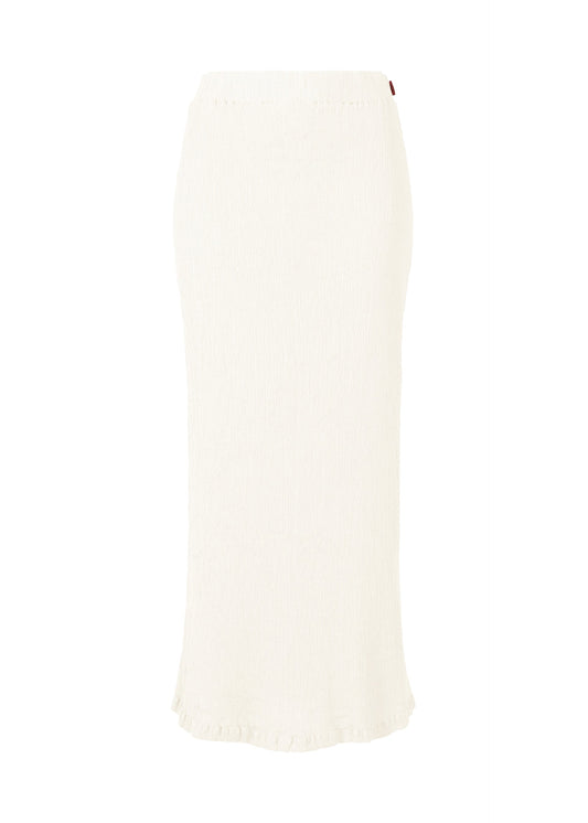KYO CHIJIMI MAY, Women's Skirt, White