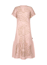 KYO CHIJIMI HOTARU, Women's Dress, Pink