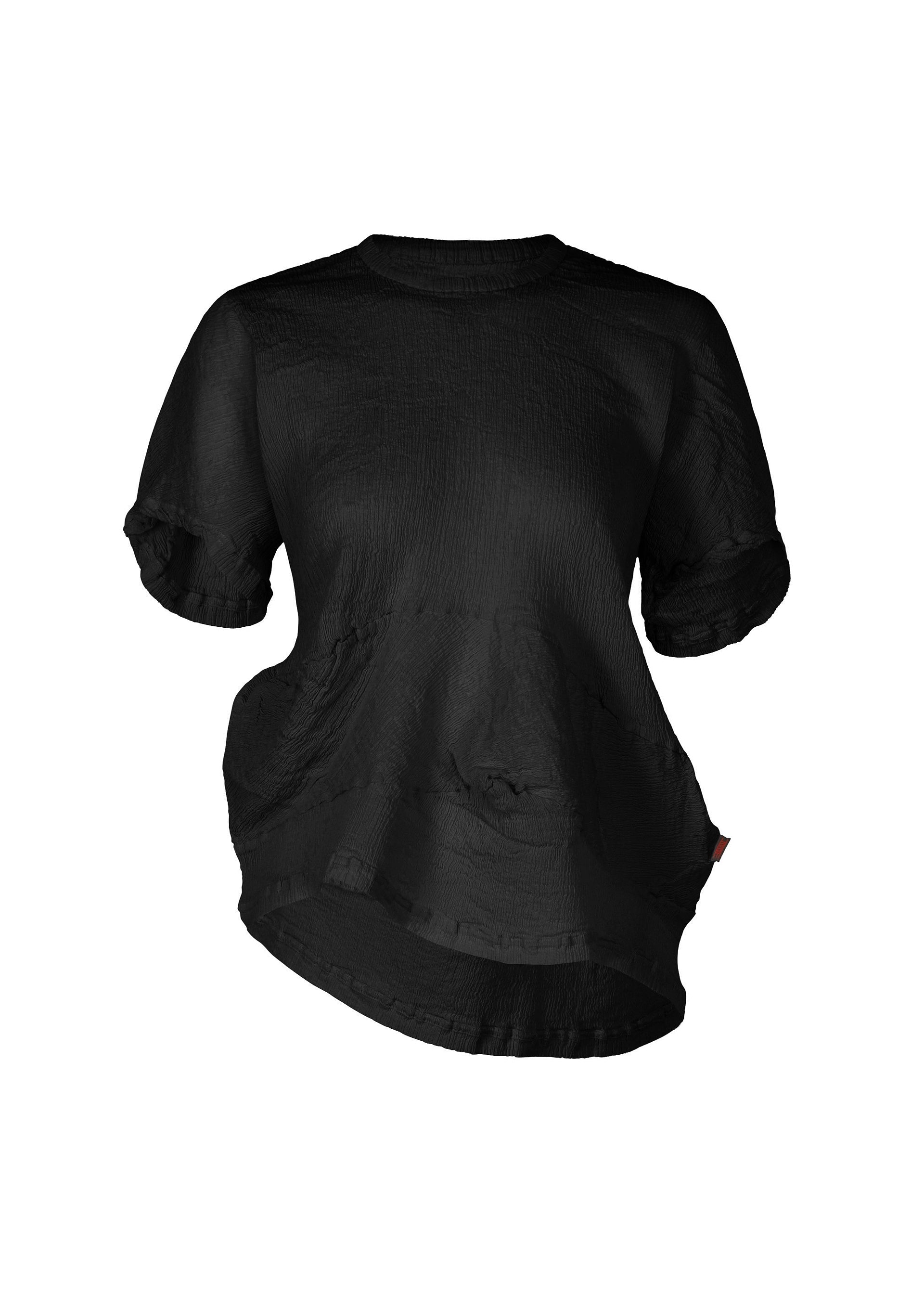 KYO CHIJIMI WAVY, Women's Tops, Black