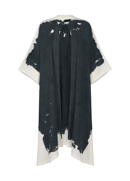 ISSEY MIYAKE Zip Deformation Poncho ポンチョ 1980s Issey Miyake Square Knit Modular Poncho with Side Zips