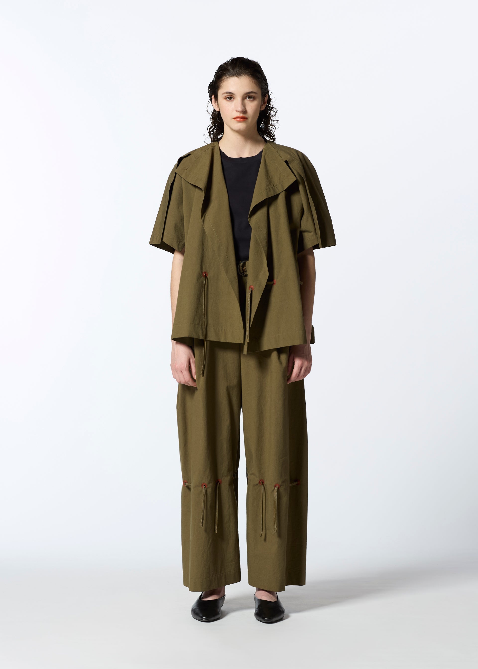 【MOMO】issey miyake haat 春　コート　リバーシブル ISSEY MIYAKE イッセイミヤケ ハートISSEY HaaT ナイロン