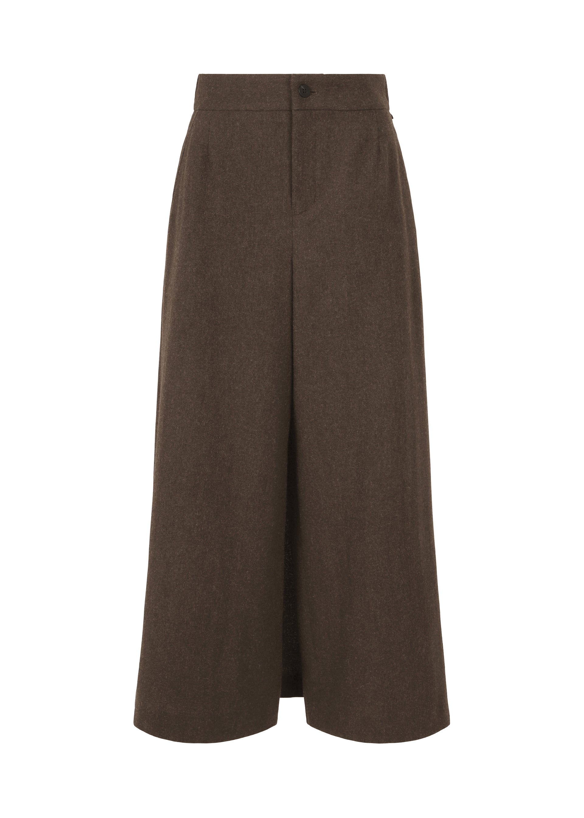 Zoomed view MILLED FLANNEL - BROWN (no.44)