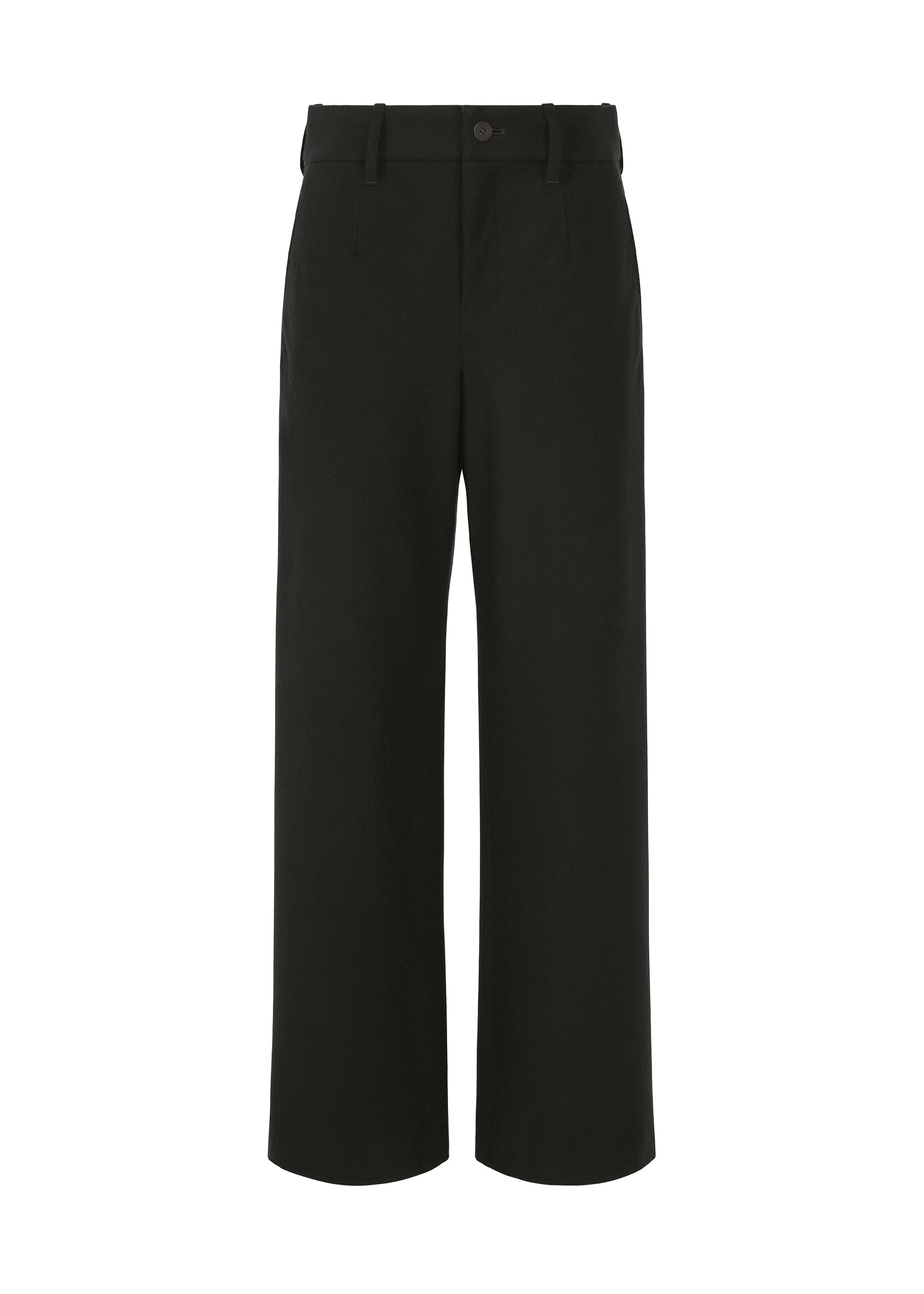Zoomed view Milled Flannel, Women's Pants, Black - BLACK （no.15）