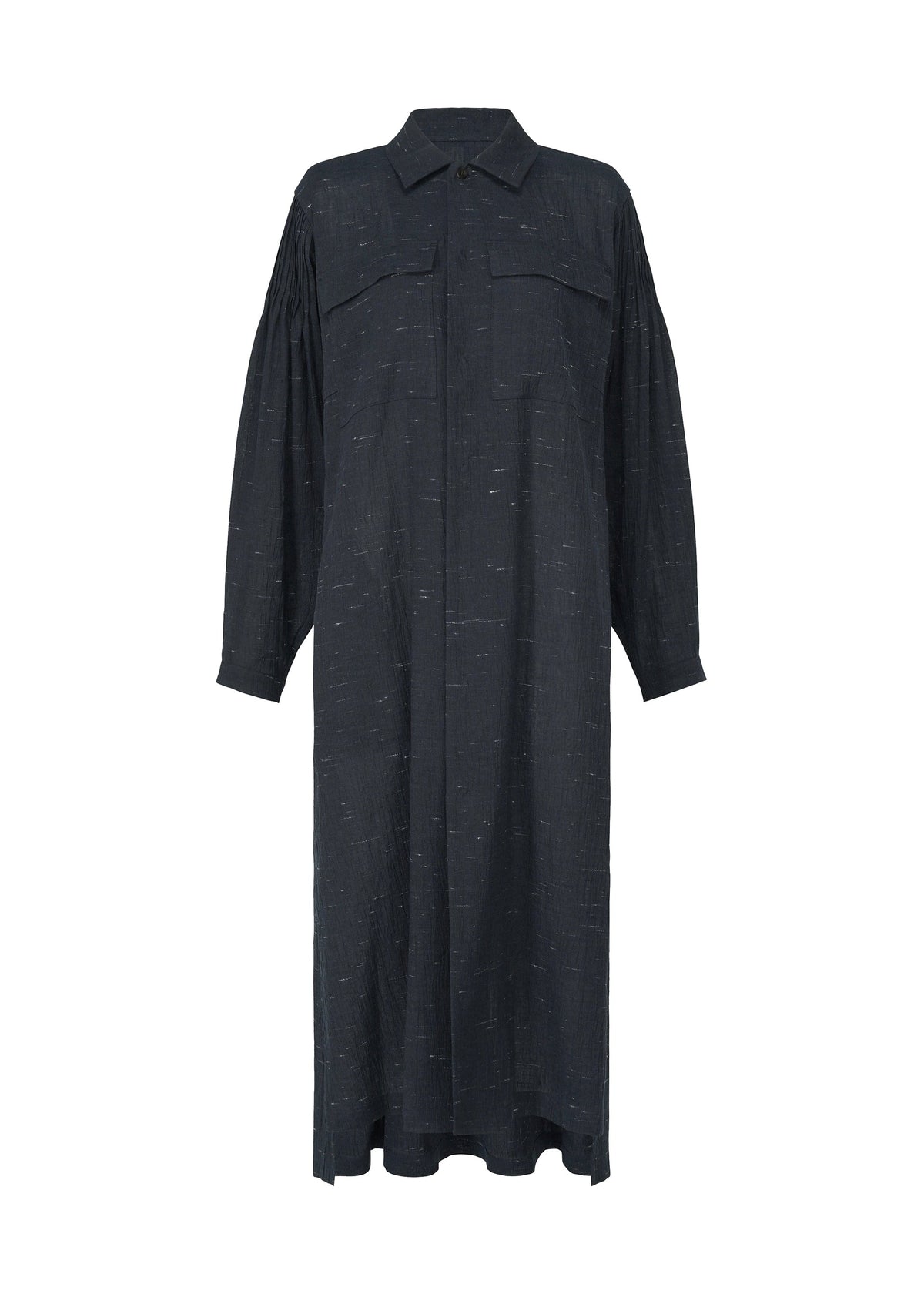 PINTUCKING, Women's Dress, Gray