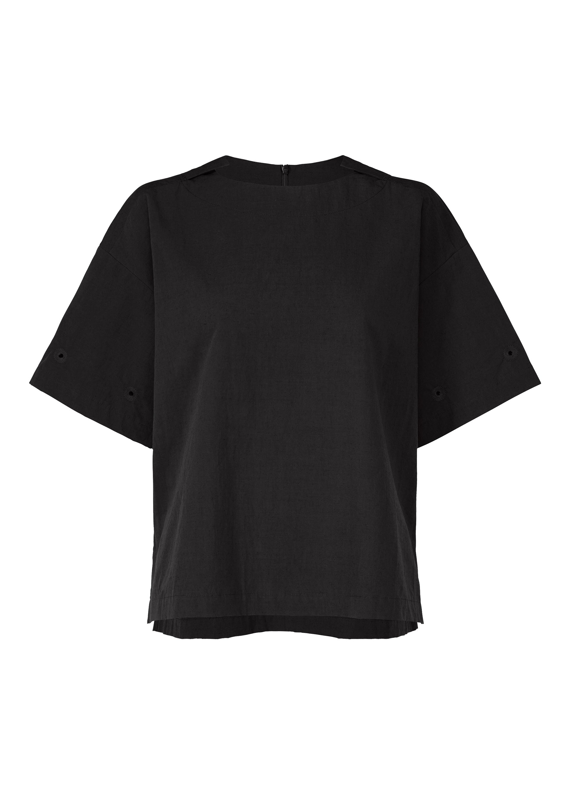 EYELETS, Women's Tops, Black