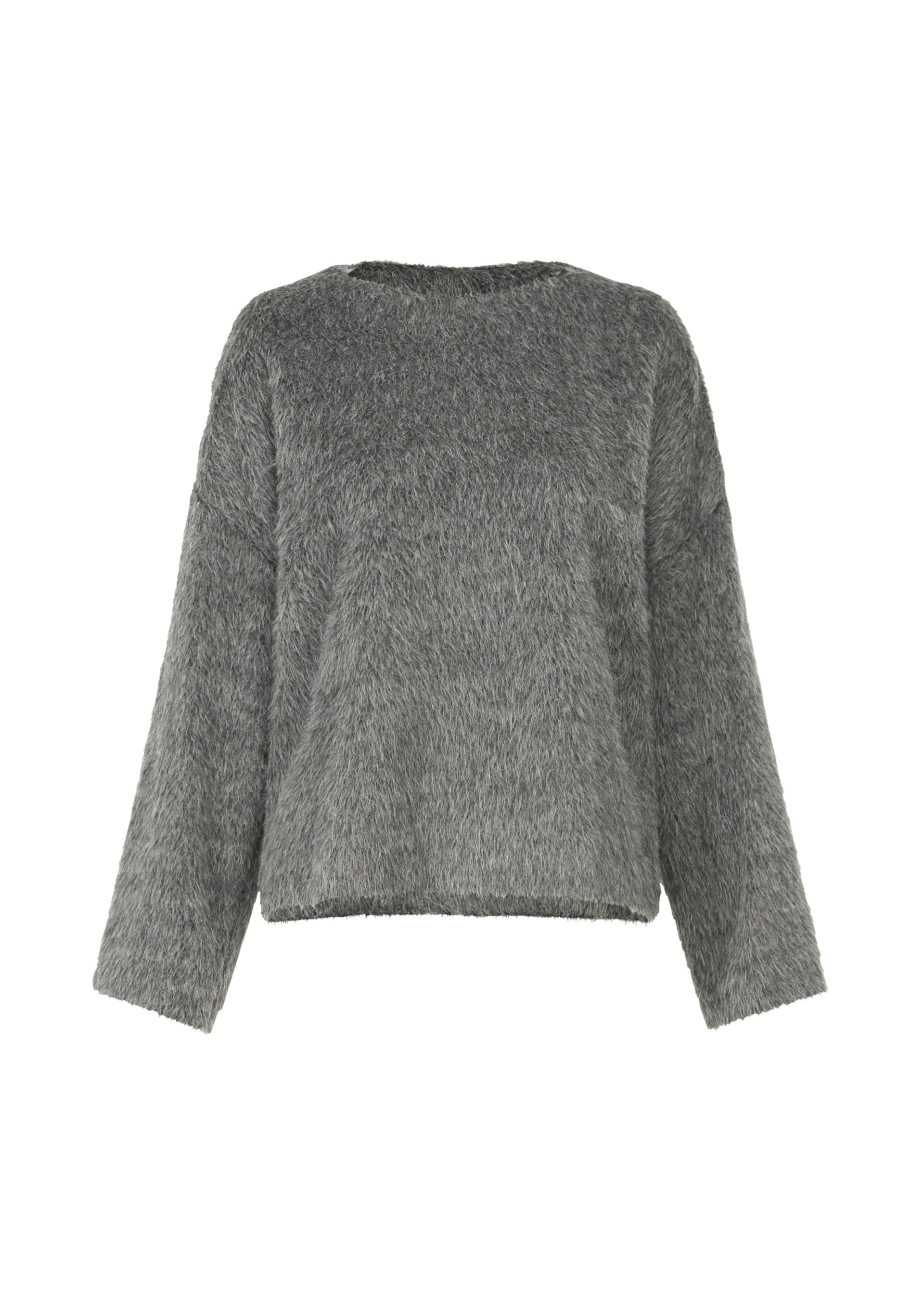 Zoomed view SURI ALPACA, Women's Tops, Gray - GRAY （no.12）