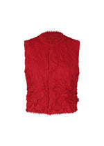 KUMO SHIBORI KNIT - RED （no.24）