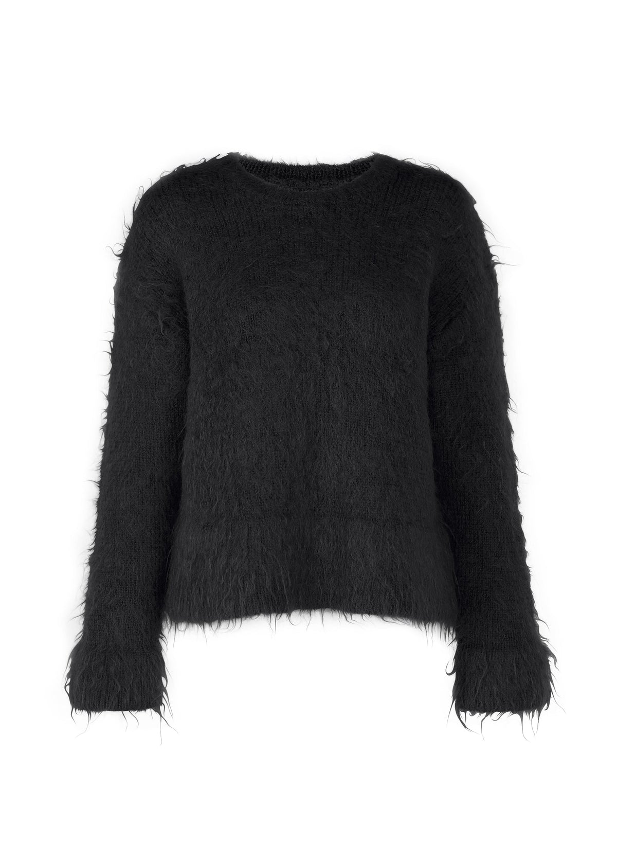 MOHAIR FUR SHAGGY, Women's Top, Black view 1 of 8